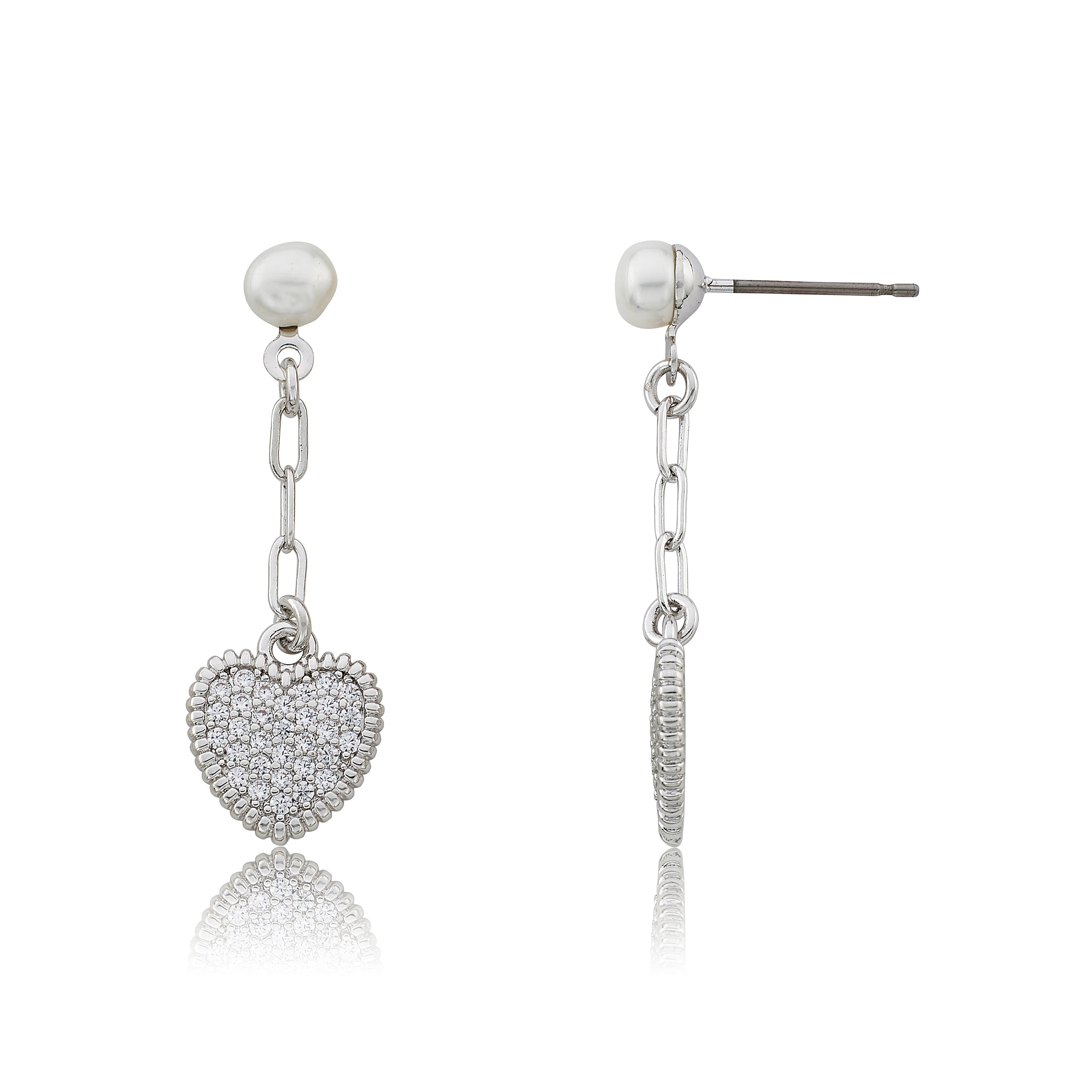 Heart Dangle Earring