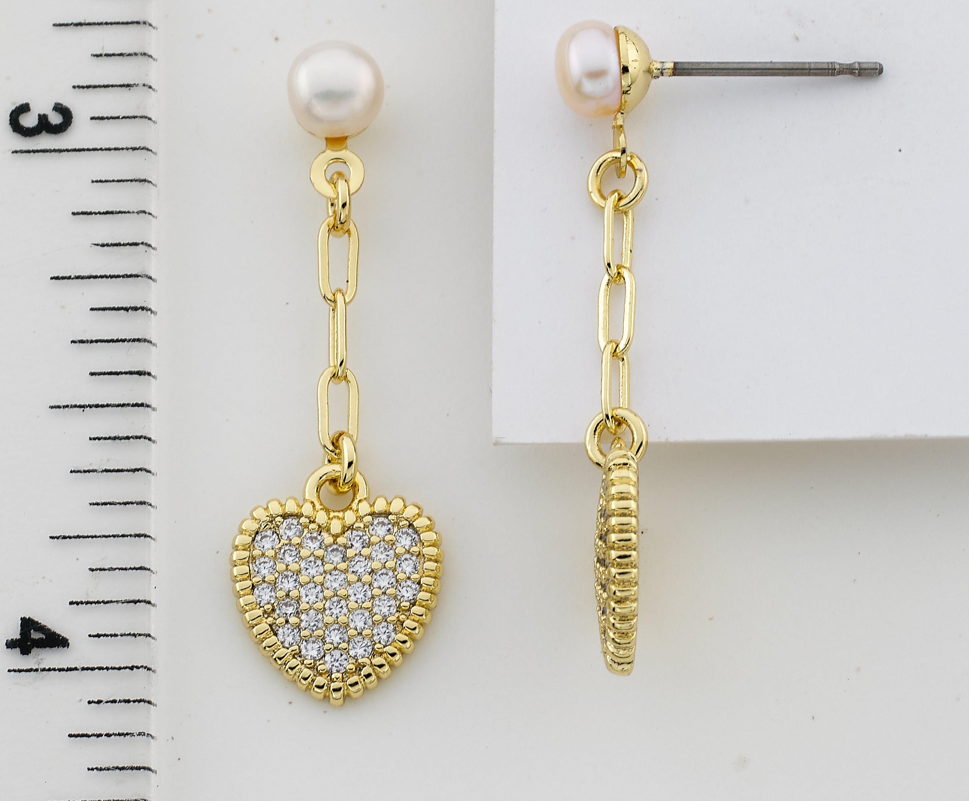 Heart Dangle Earring