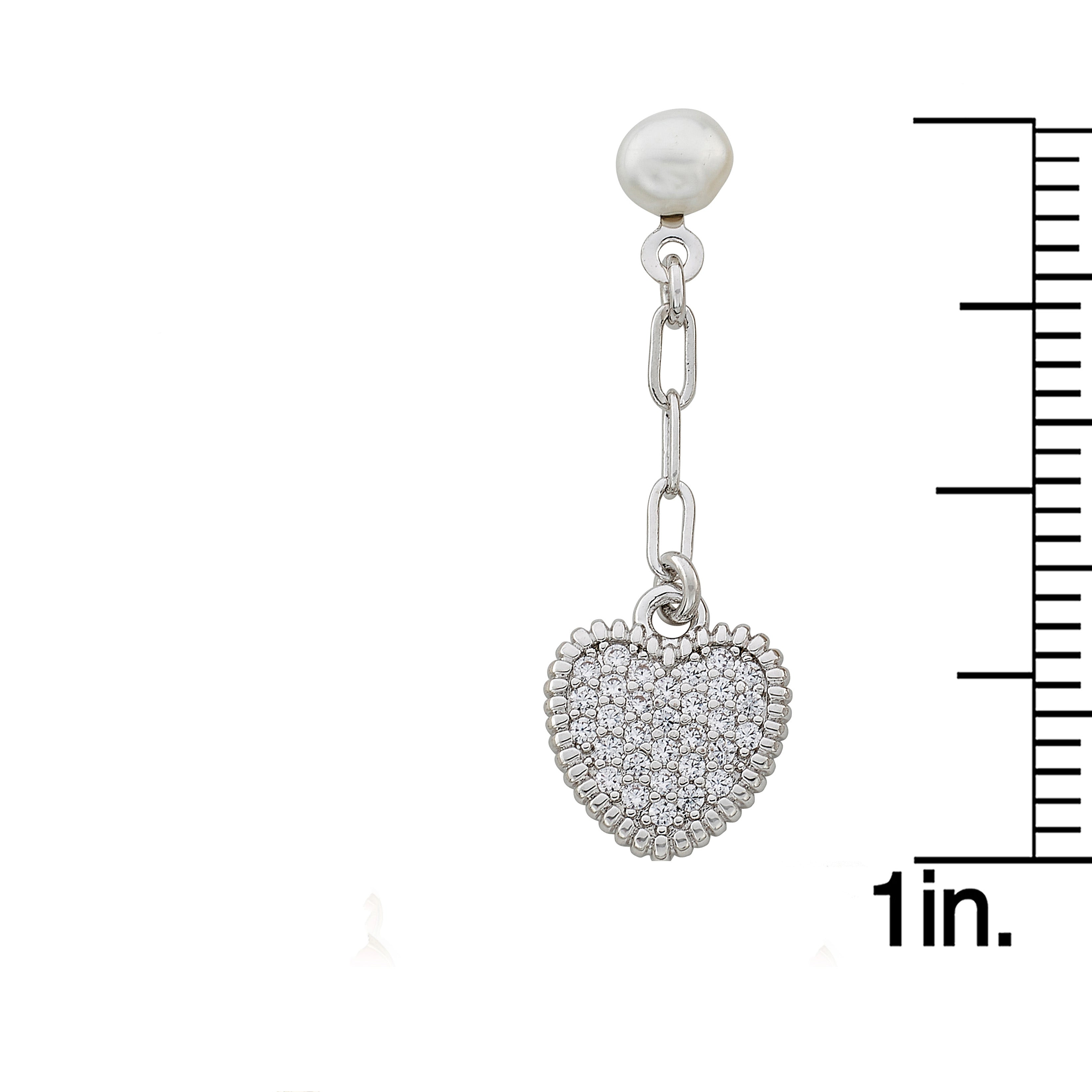 Heart Dangle Earring