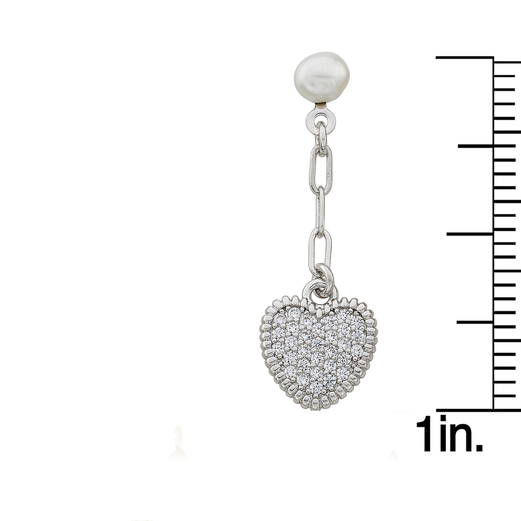 Heart Dangle Earring