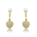 Heart Dangle Earring