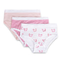 Feathers Solid White Snug Tagless Super Soft Cotton Underwear - Girls Underwear Briefs Panties