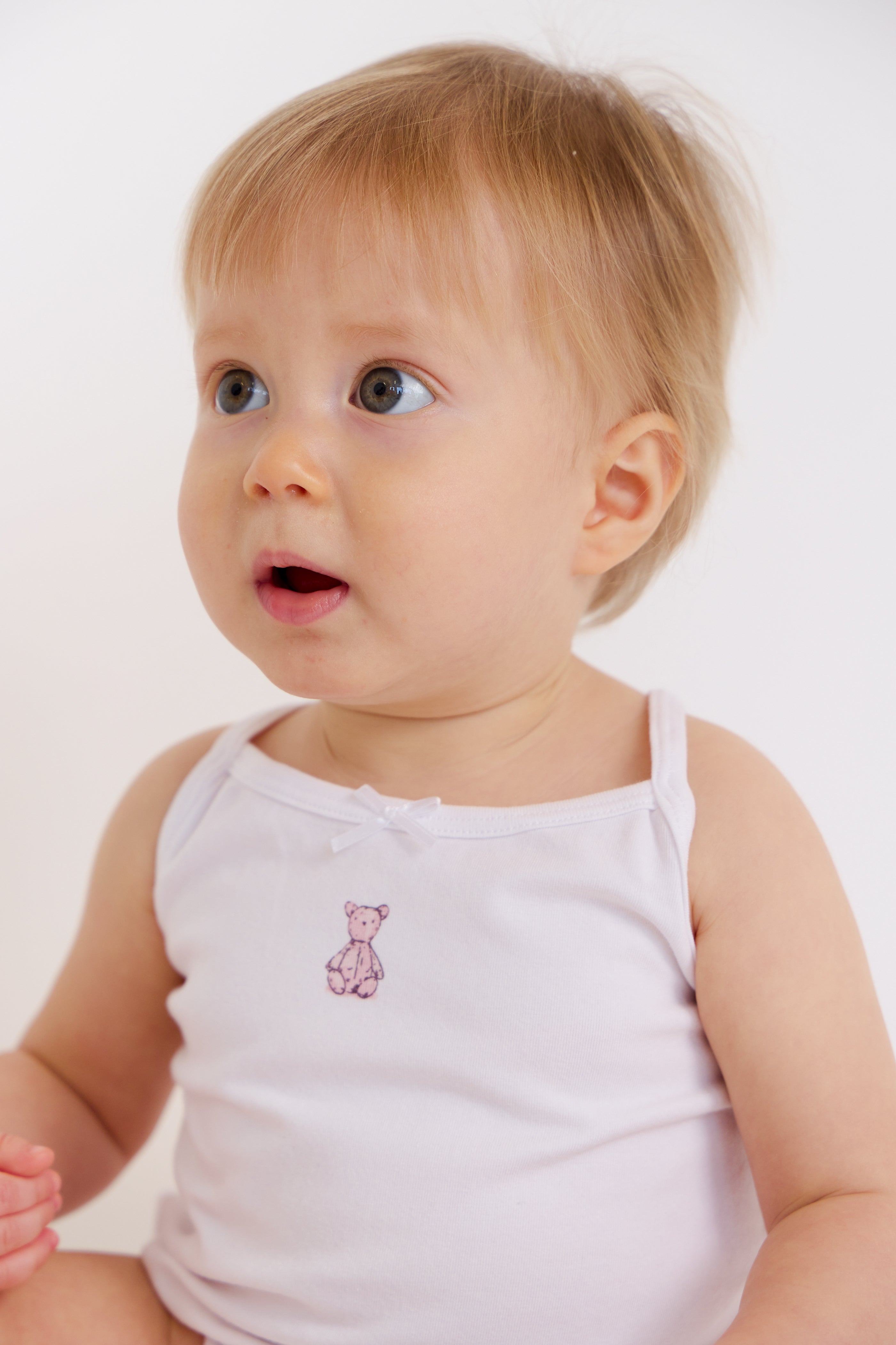 Feathers Tank Top Bodysuits for Baby Girl (2 Pack) Super Soft One-Piece Toddler Bodysuit