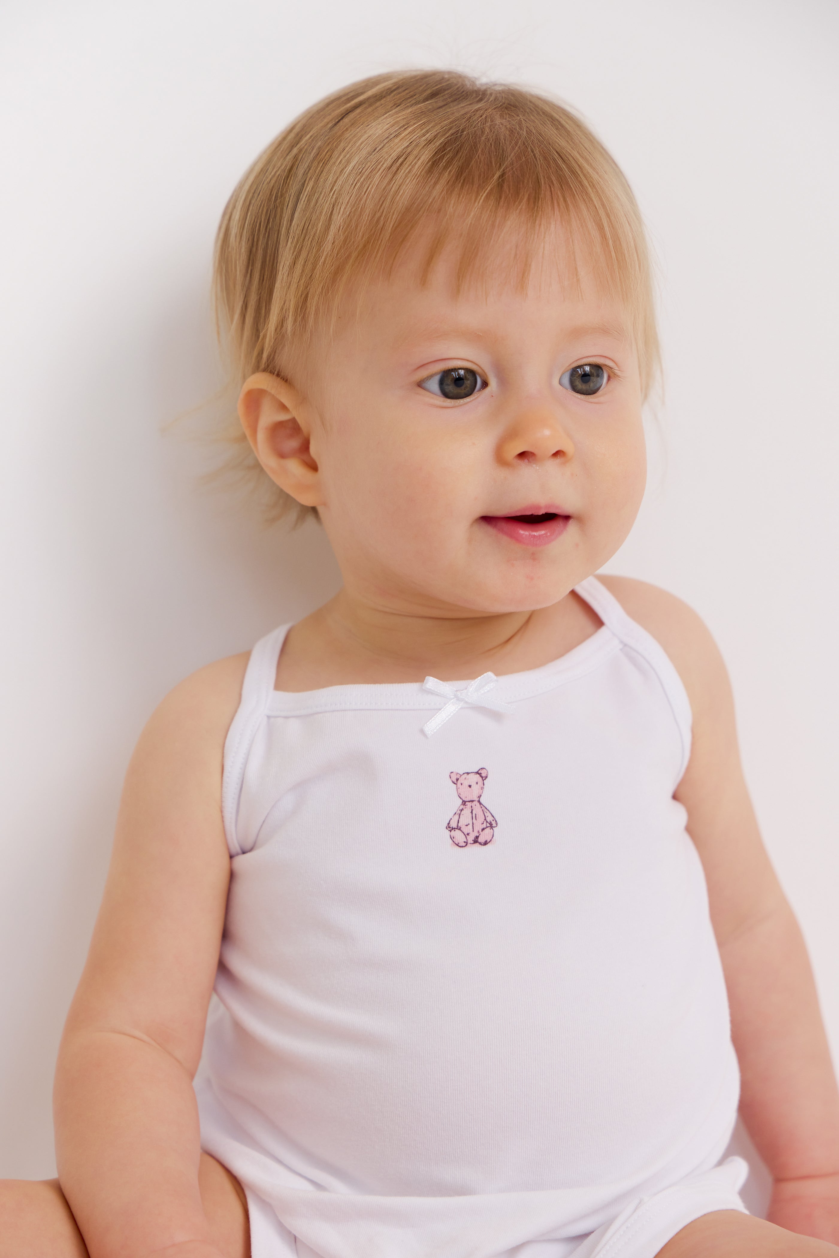 Feathers Tank Top Bodysuits for Baby Girl (2 Pack) Super Soft One-Piece Toddler Bodysuit