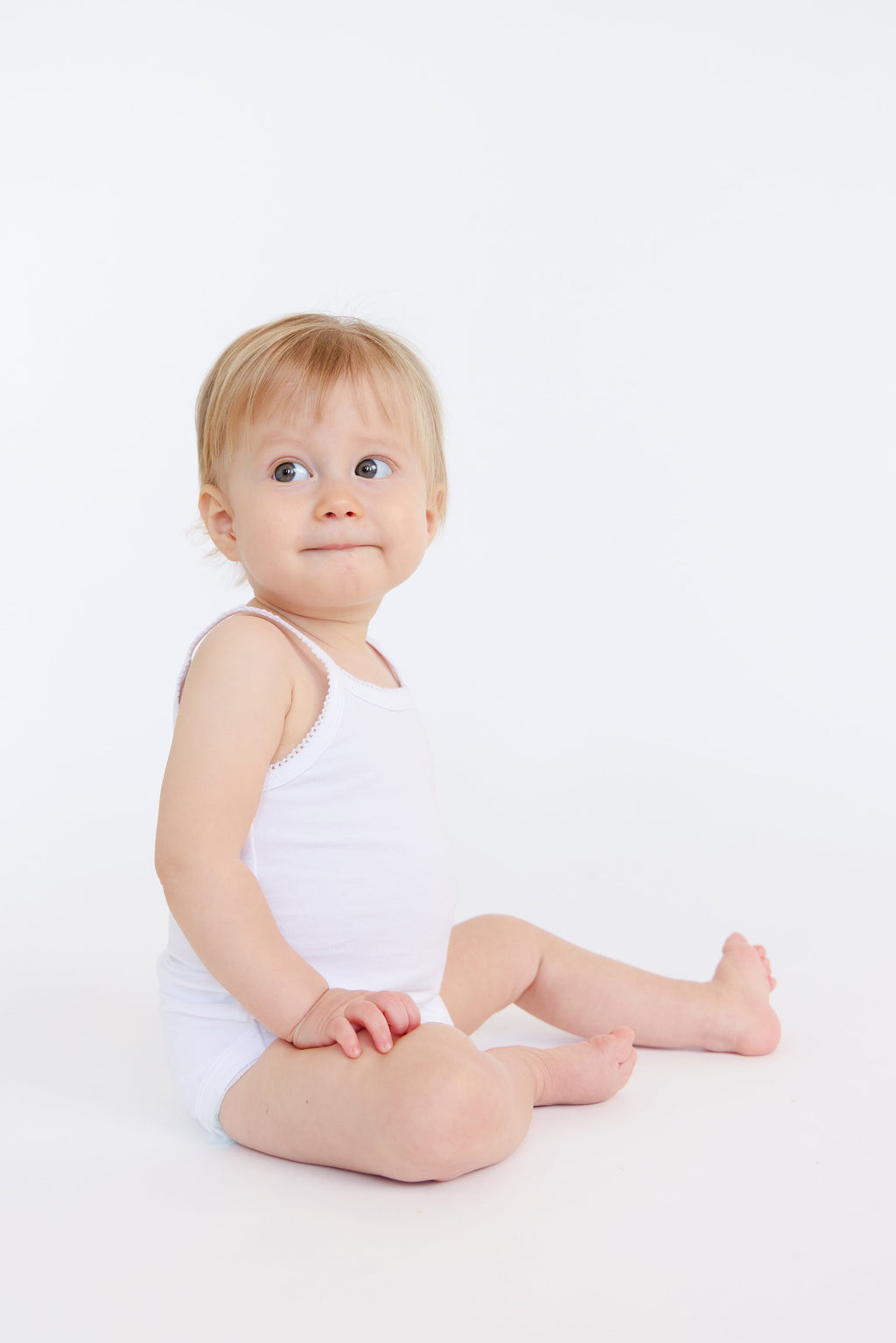 Feathers Tank Top Bodysuits for Baby Girl (2 Pack) Super Soft One-Piece Toddler Bodysuit