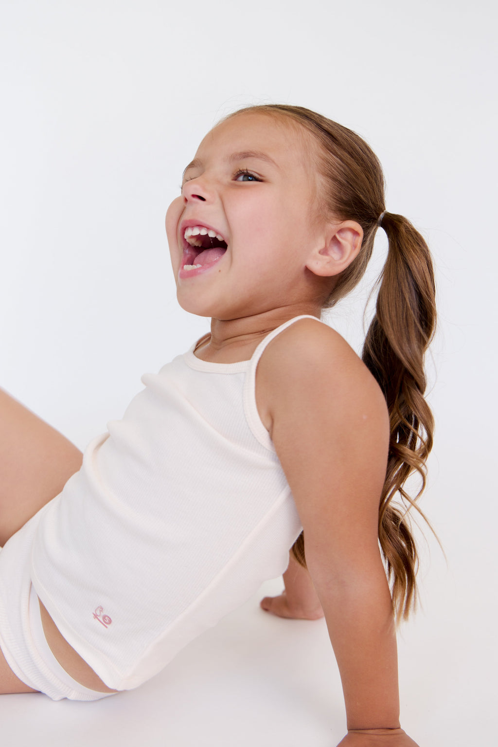 Feathers Super Soft Girls Undershirts Tagless Camisoles – Cotton Cami Girls Tank Tops (3 Pack)