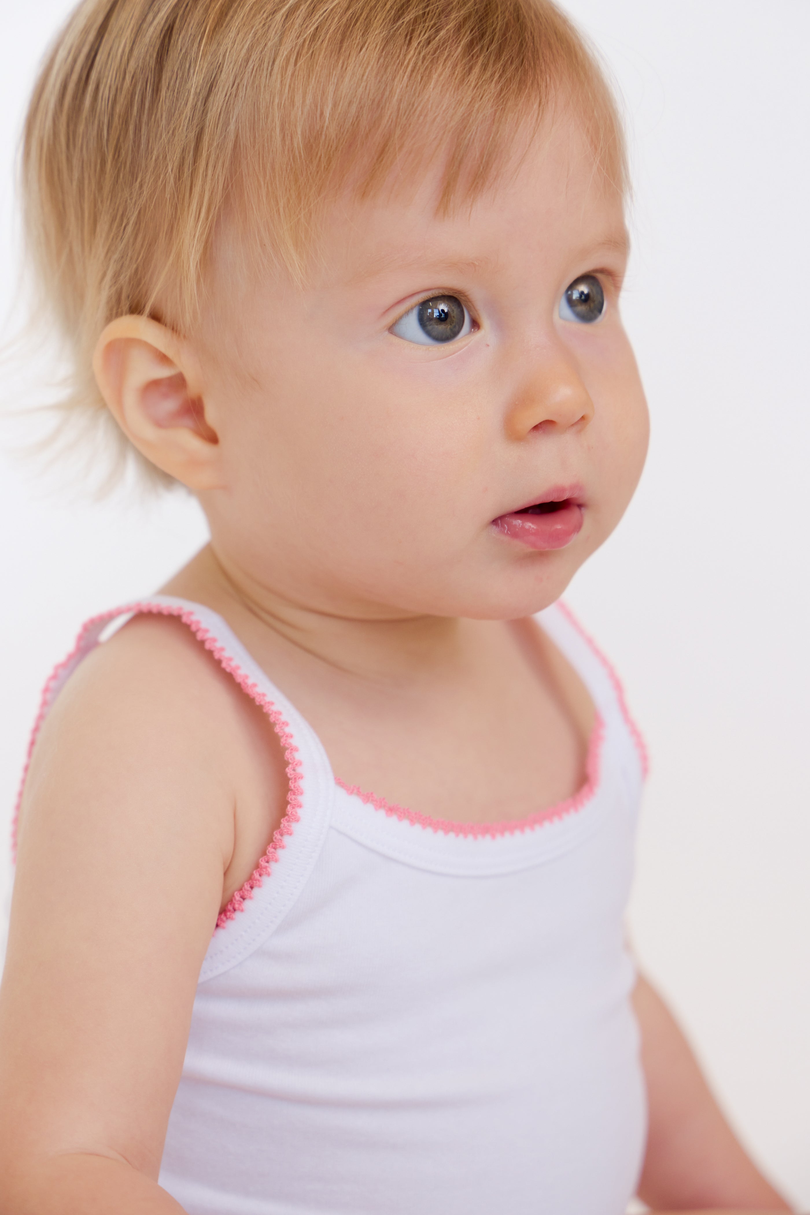 Feathers Tank Top Baby Girl Undershirts - Super Soft Cotton One-Piece Toddler Bodysuit (4 Pack) (Multicolor)