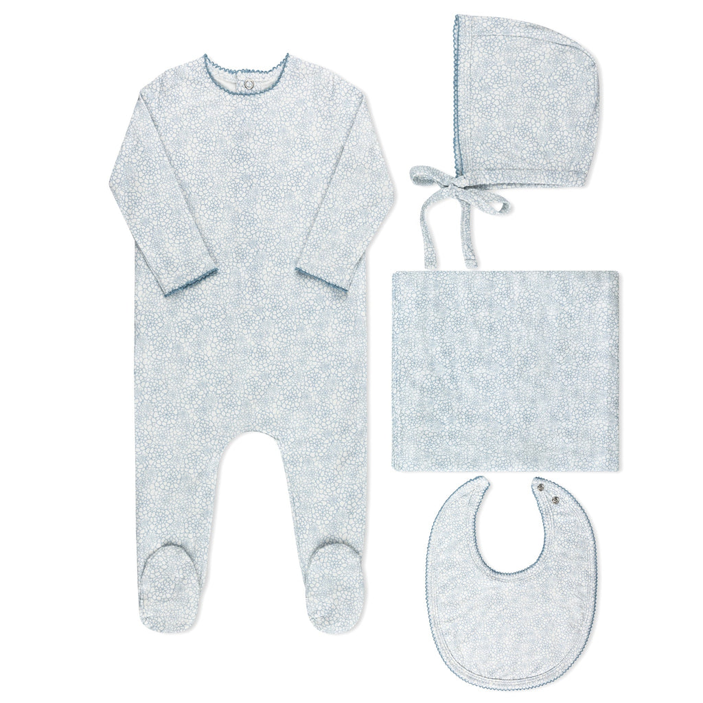 Faded Floral Layette