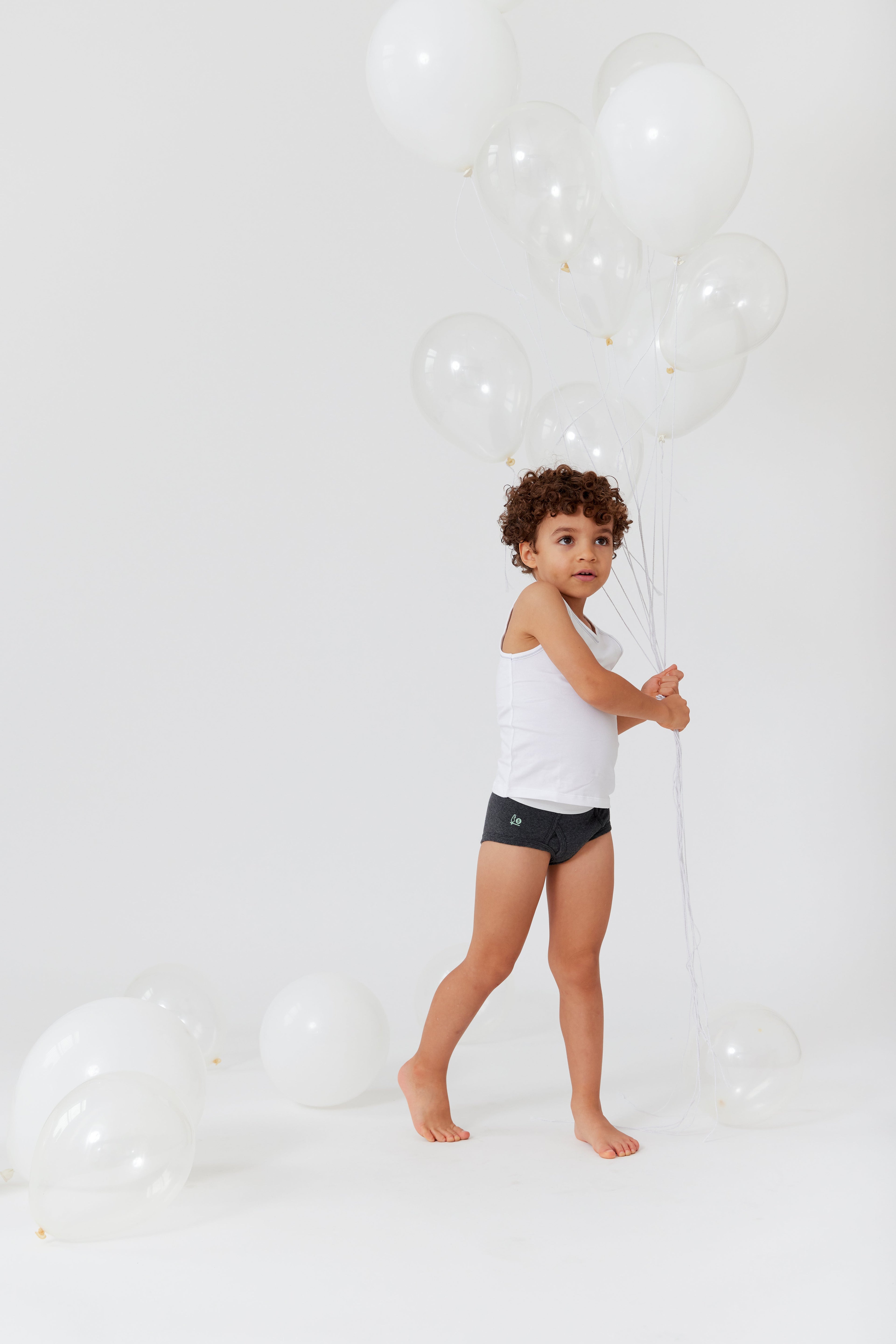 Feathers Boys' Cotton Strech Tagless Briefs Underwear - (3/pack)