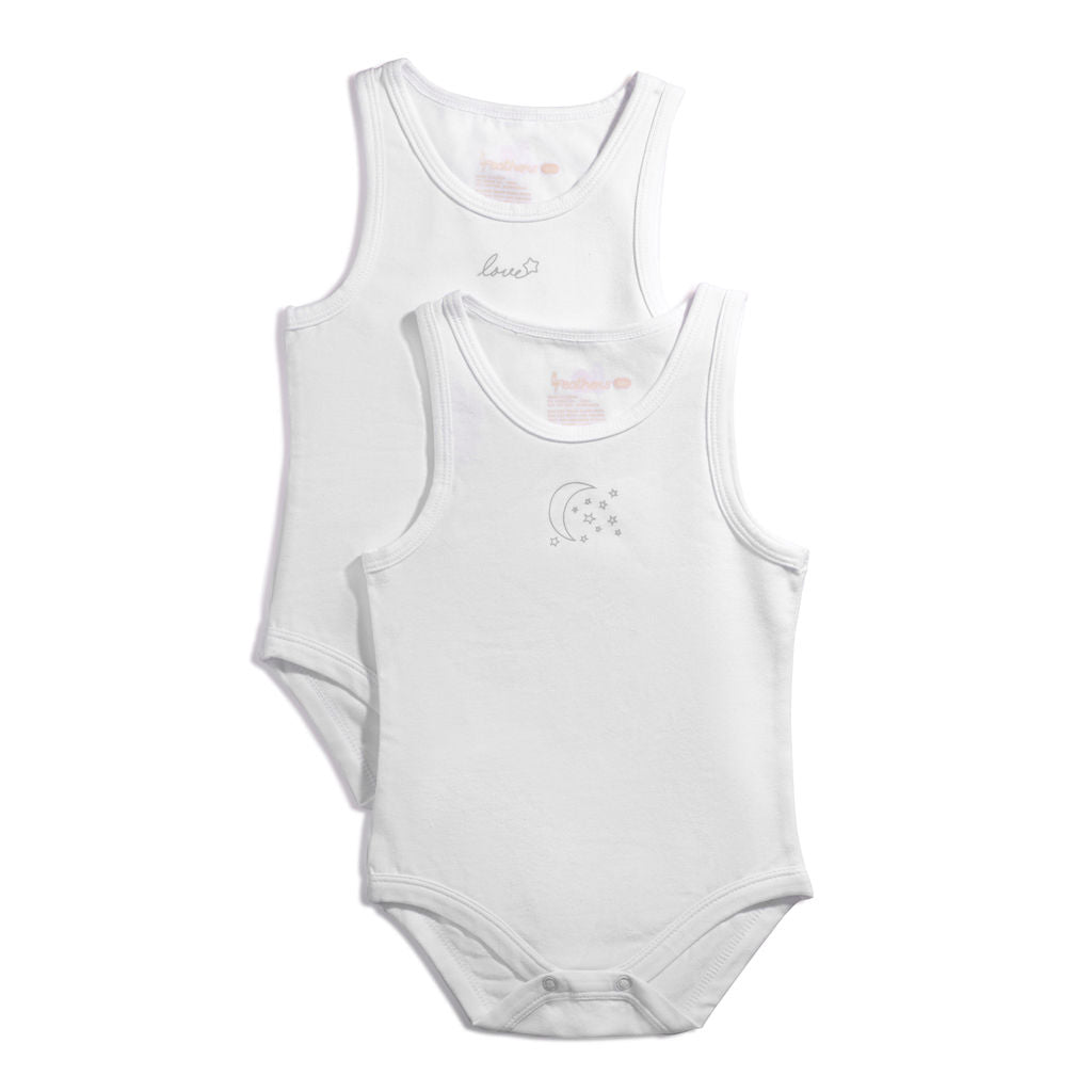 Feathers Baby Super Soft Cotton Onepiece Bodysuit Undershirt