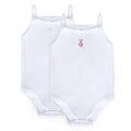 Feathers Tank Top Bodysuits for Baby Girl (2 Pack) Super Soft One-Piece Toddler Bodysuit