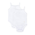 Feathers Tank Top Bodysuits for Baby Girl (2 Pack) Super Soft One-Piece Toddler Bodysuit