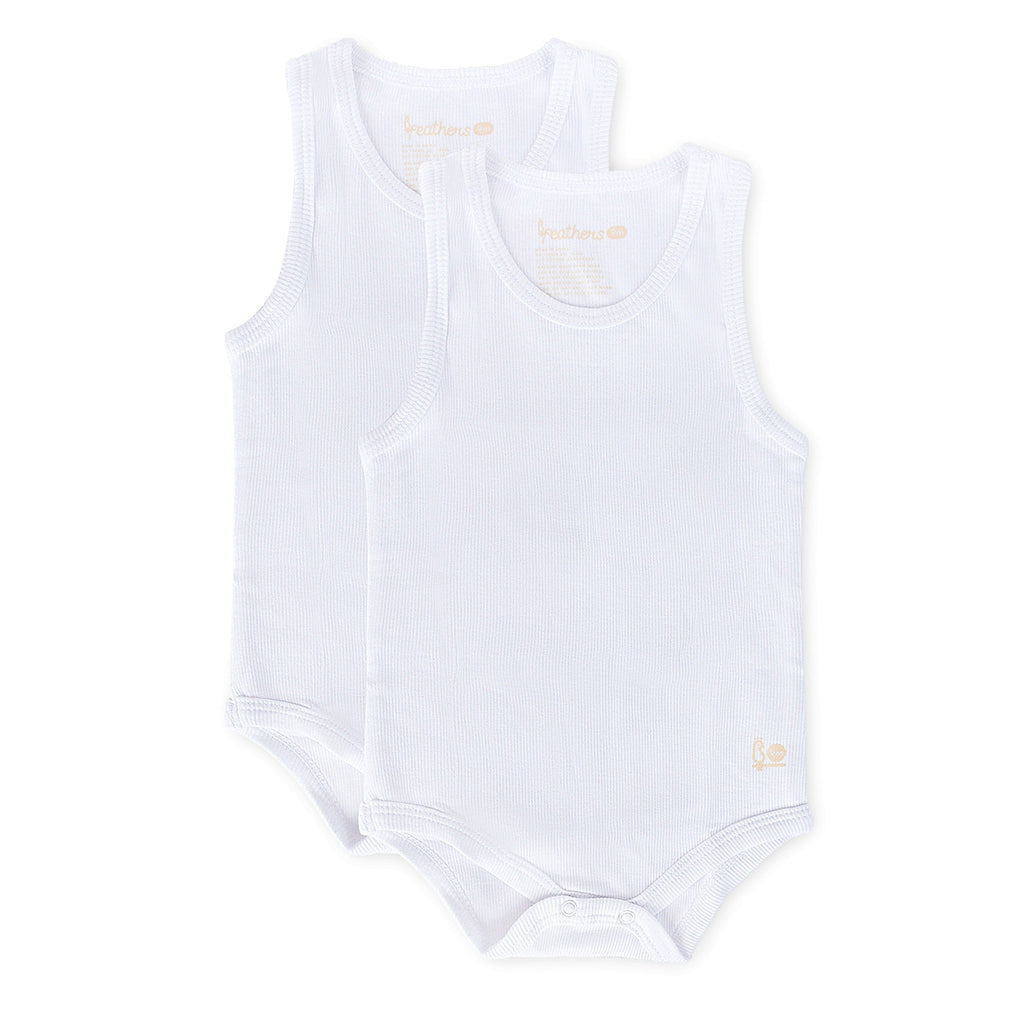 Feathers Baby Super Soft Cotton Onepiece Bodysuit Undershirt
