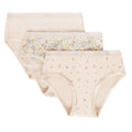 Feathers Floral Print Snug Tagless Cotton Underwear – Girls Underwear Briefs Super Soft Panties (3 Pack)