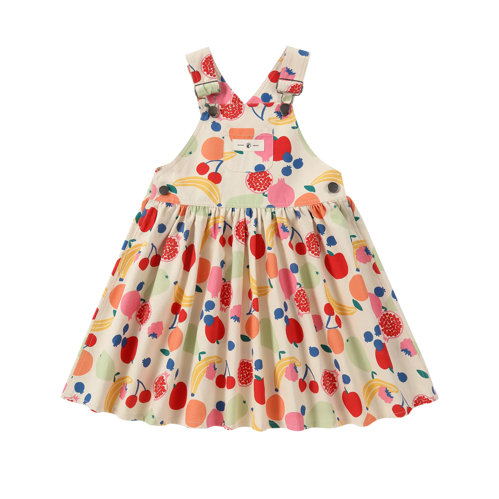 Fruit Print Pinafore
