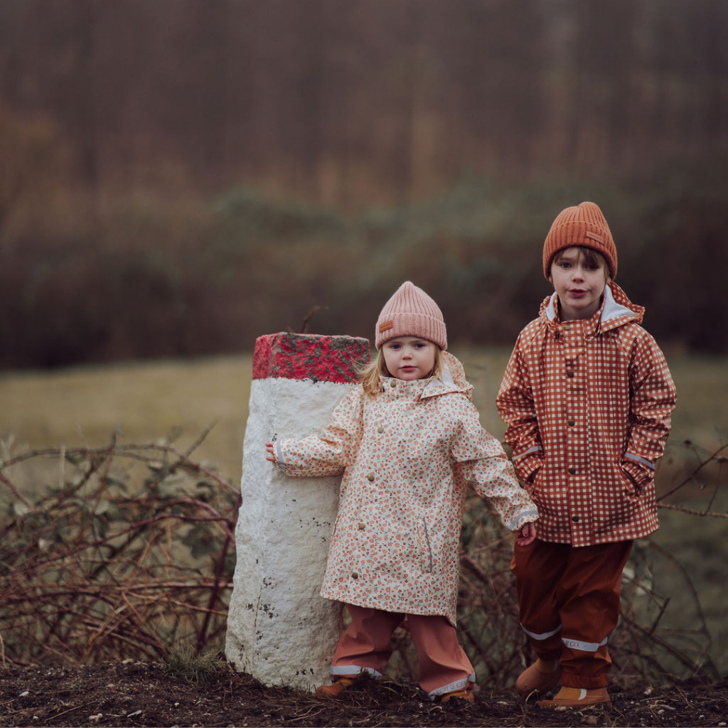 Fishtail Rain Jacket | Sienna Gingham