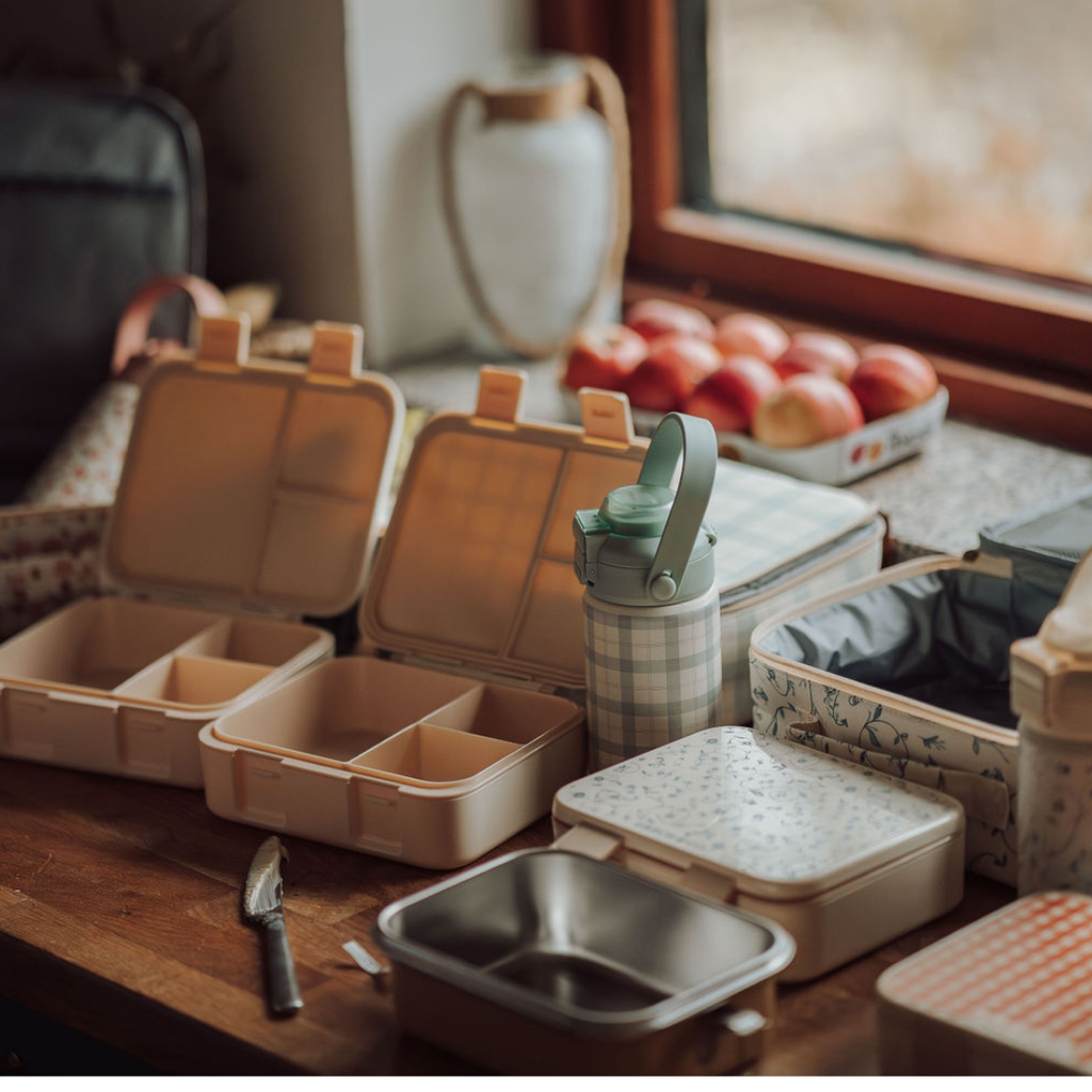 3 Compartment Leakproof Lunchbox | Scandi Floral