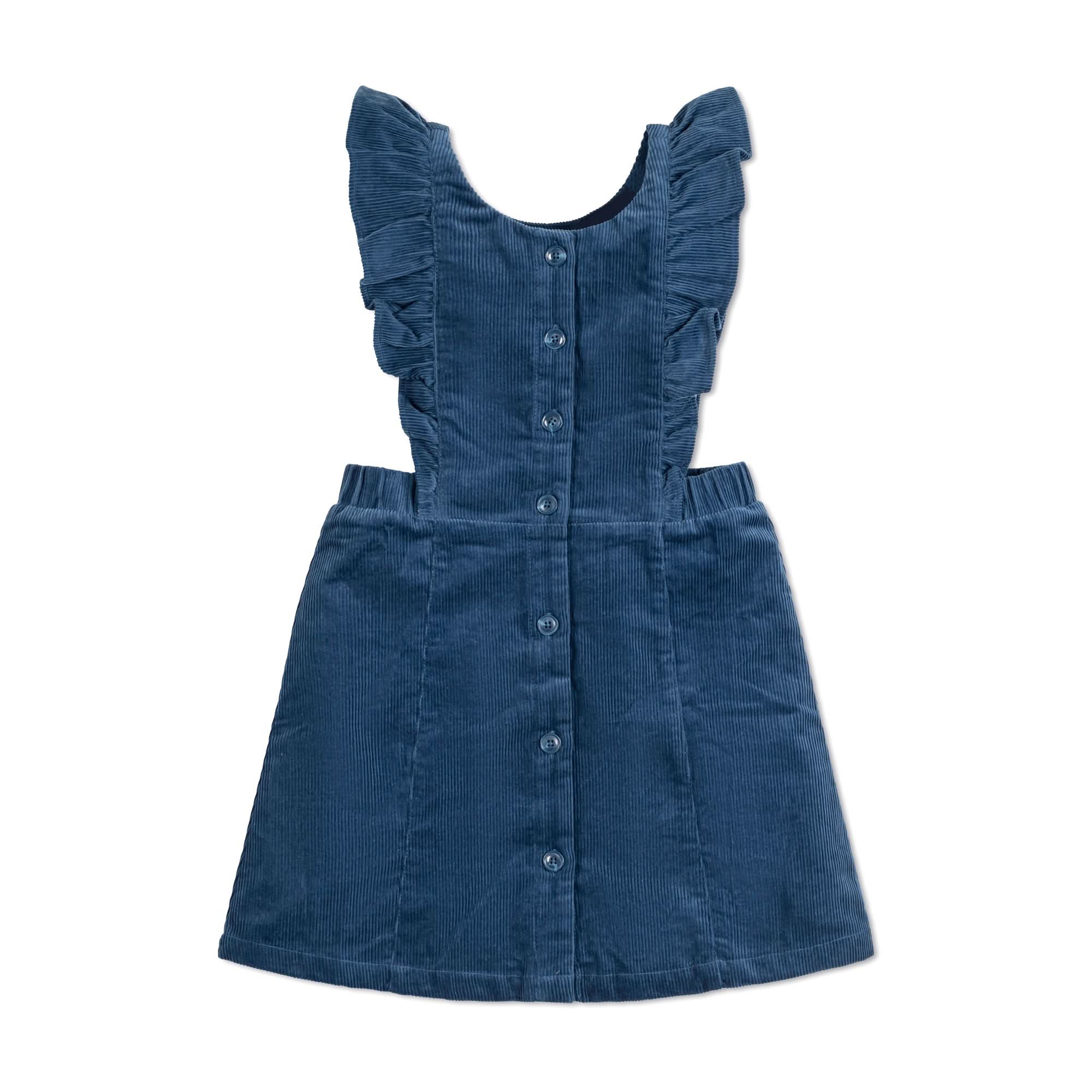 Organic Corduroy Ruffle Jumper
