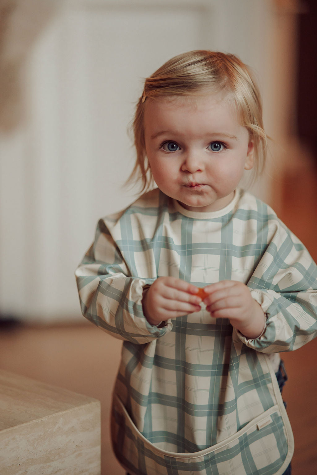 Smock Bib | Fern Plaid