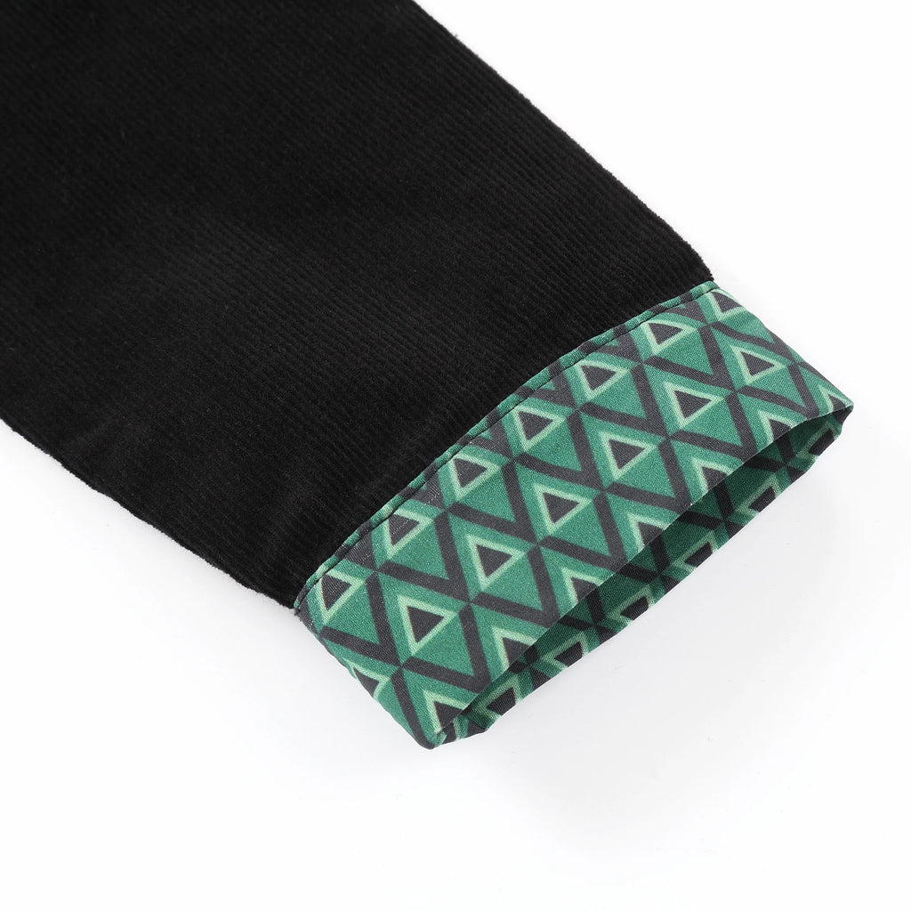 Corduroy Geometric Shirt
