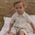 Organic Shirt & Shorts Set - Cross