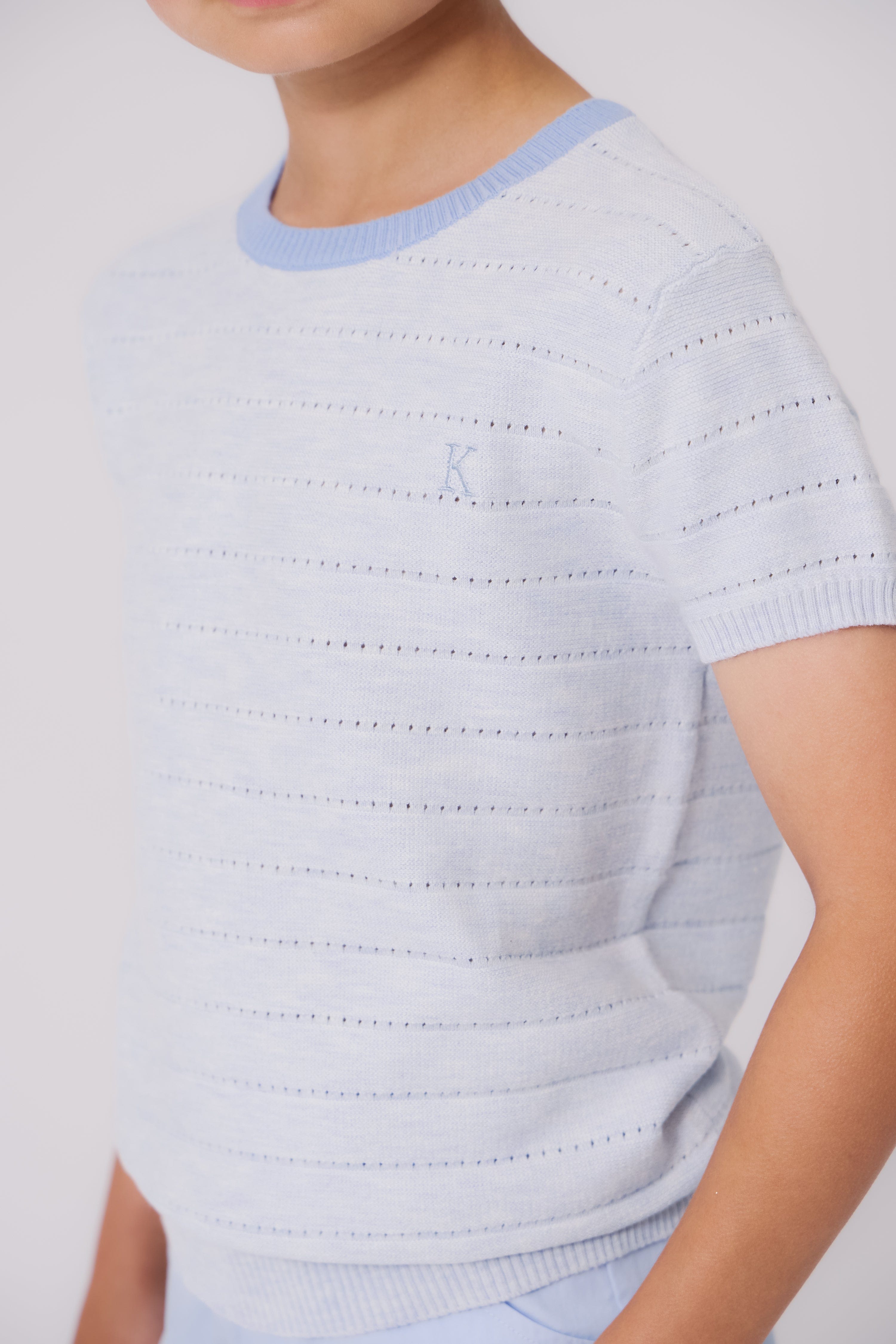 Luke Knit Sweater - Blue