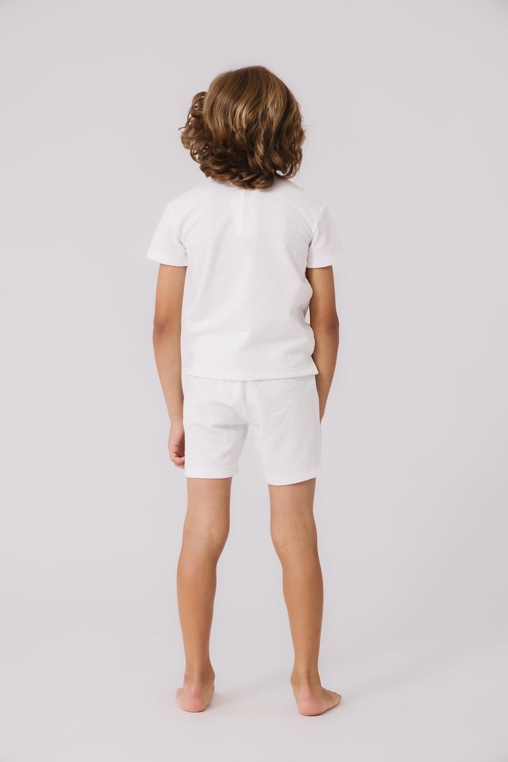Indigo Shorts - White