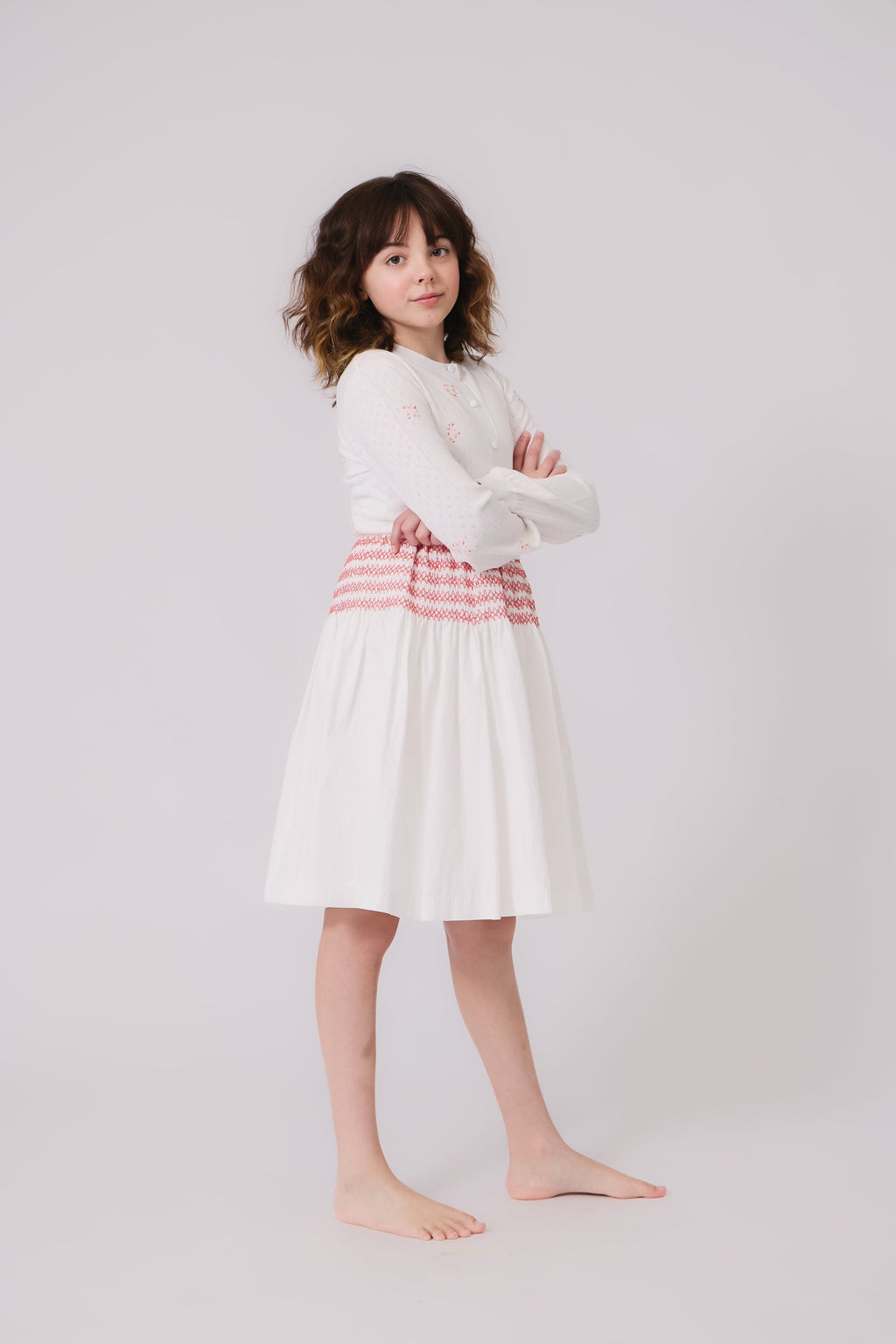 Loretta Skirt - White