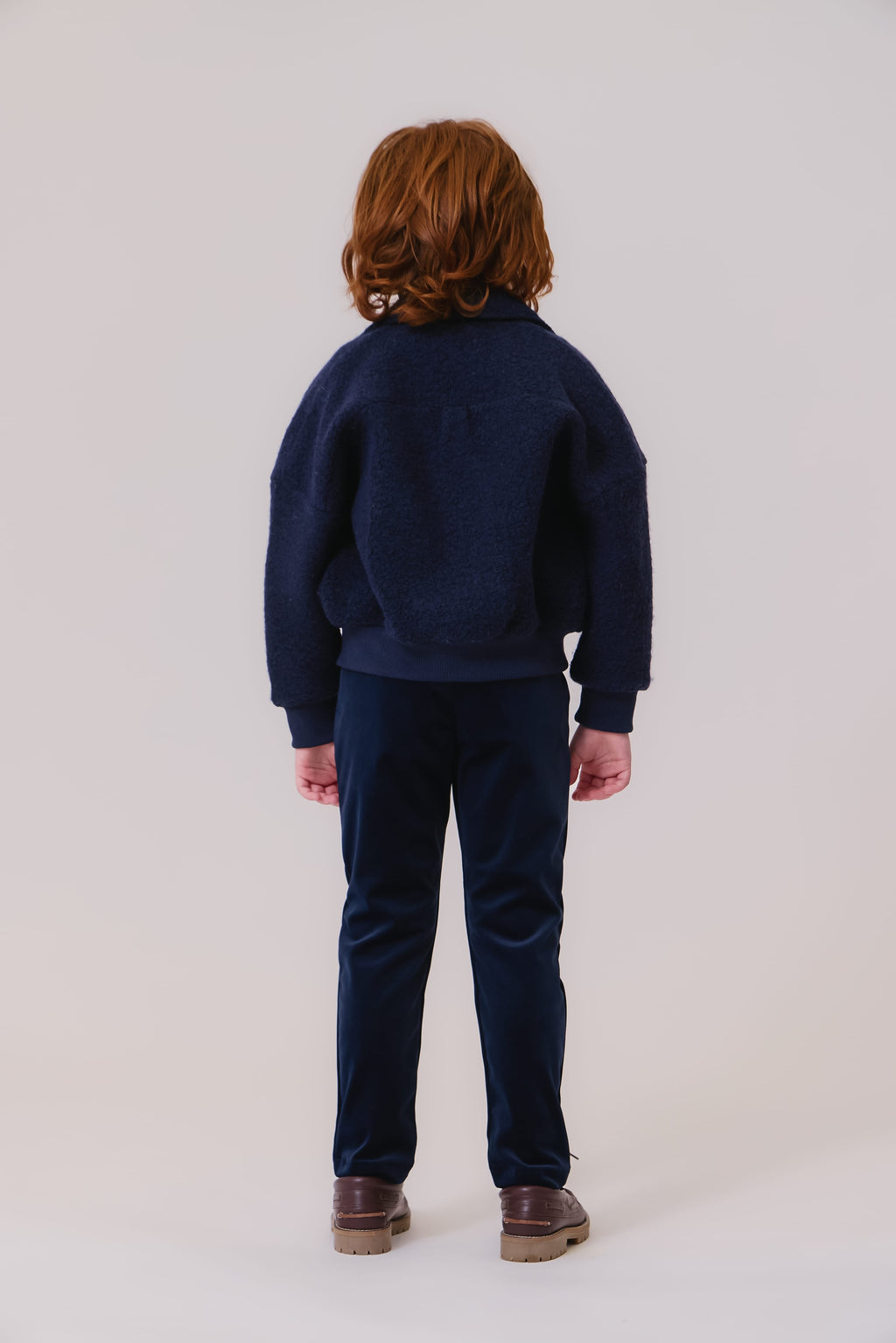 Kenny Sherpa Jacket - Navy
