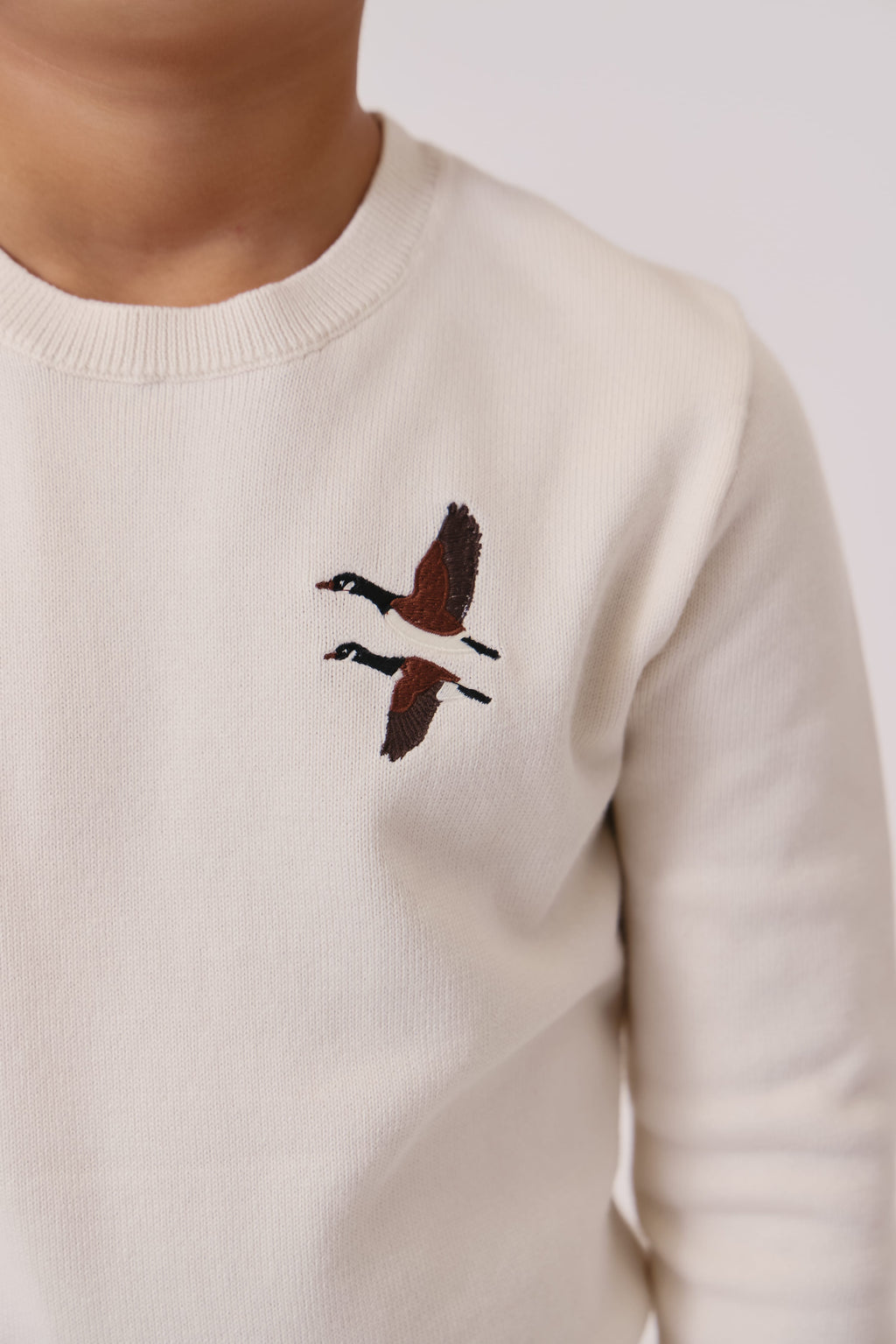 Kenny Crewneck Sweater - Oatmilk