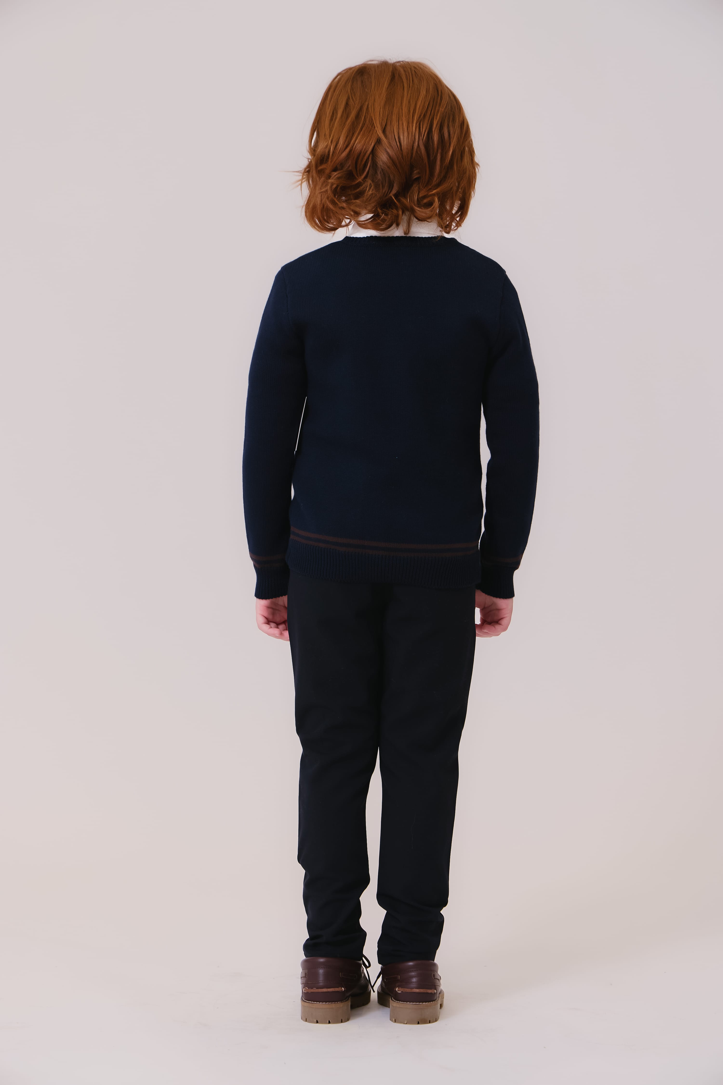 Oscar Knit Sweater - Navy