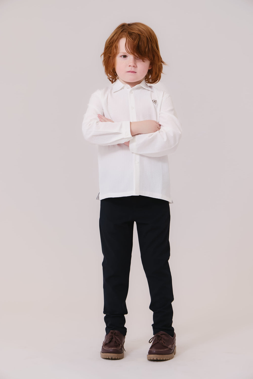 Sol Stripe Shirt - White