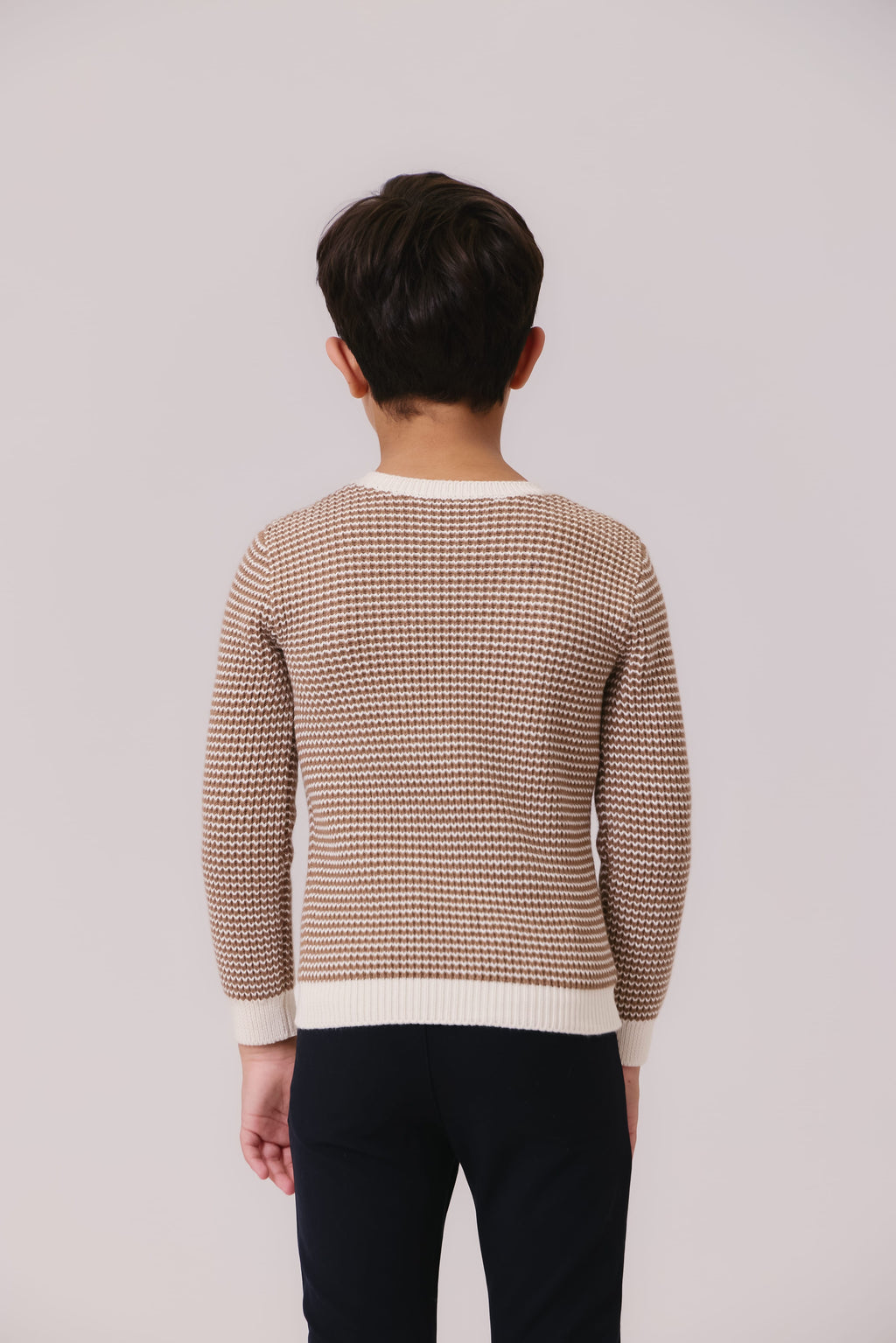 Kenny Textured Sweater - Chestnut