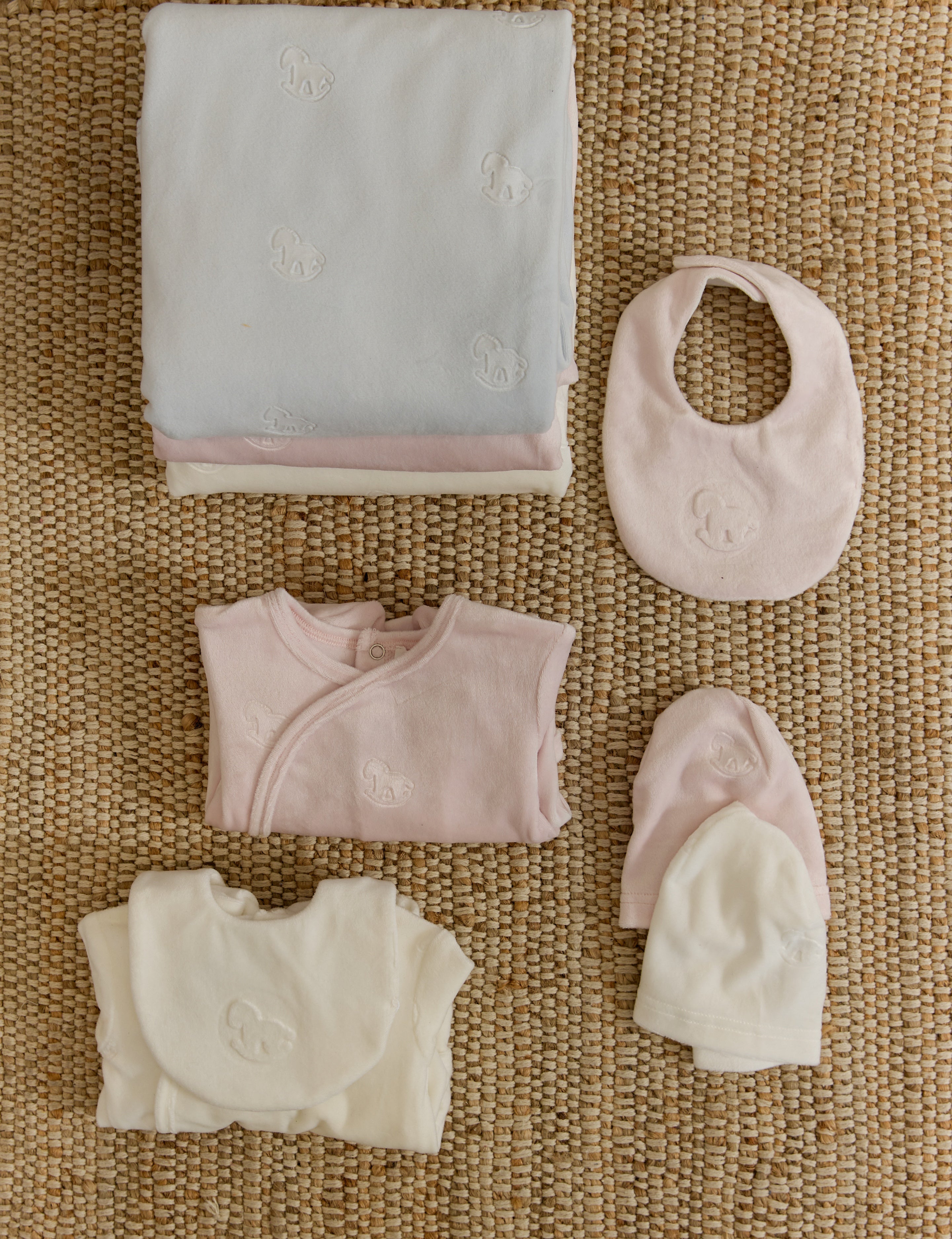 Whinny Wrap Footie - Pink