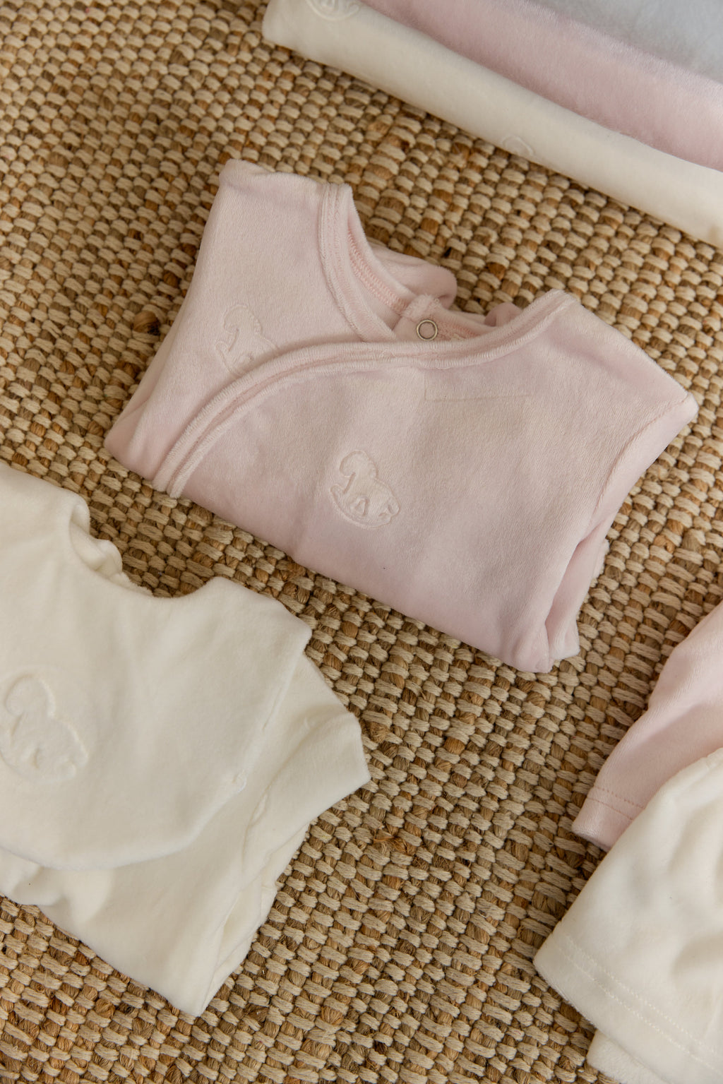 Whinny Wrap Footie, Hat & Blanket Set - Pink