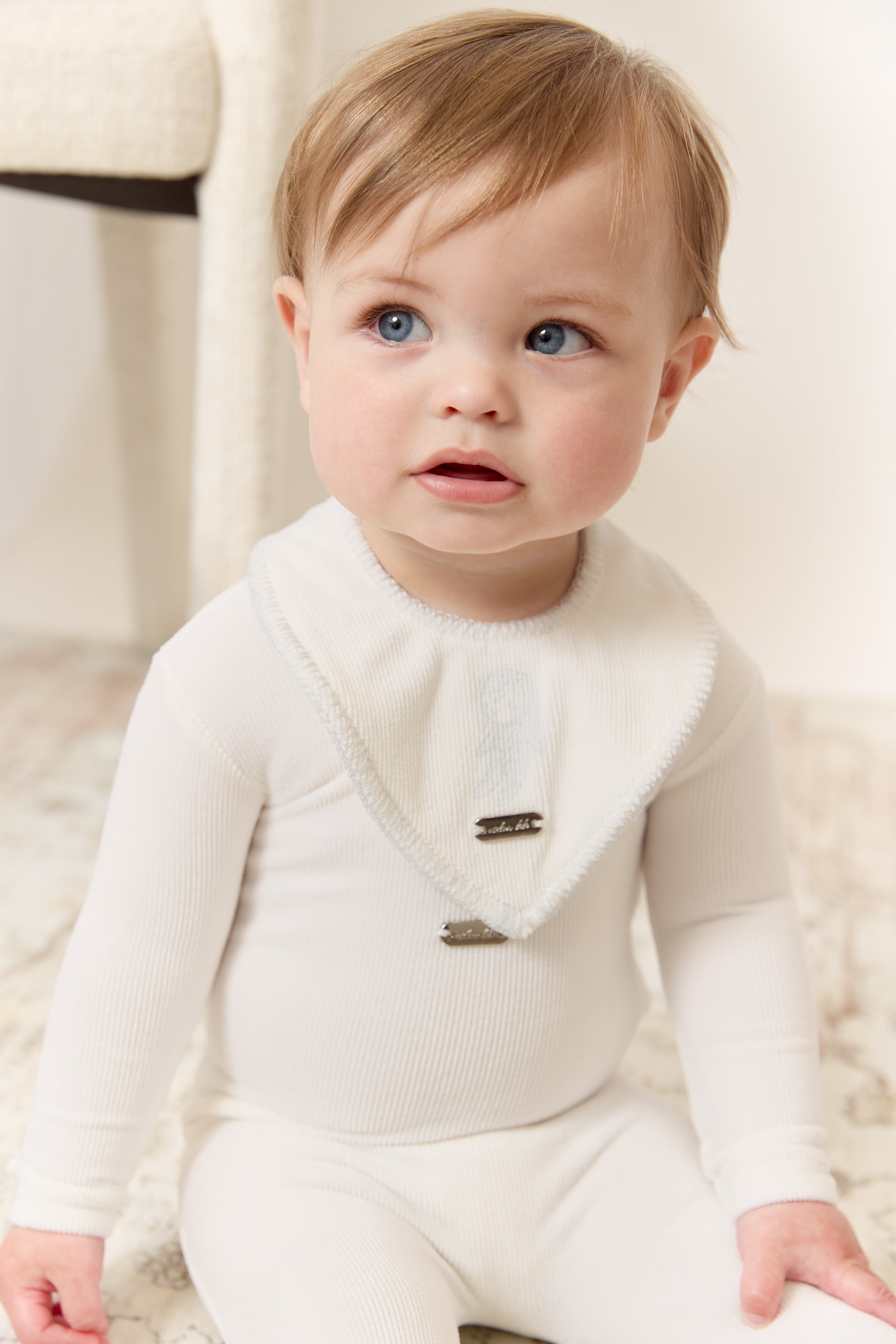 Atelier Bunny Bib - Blue