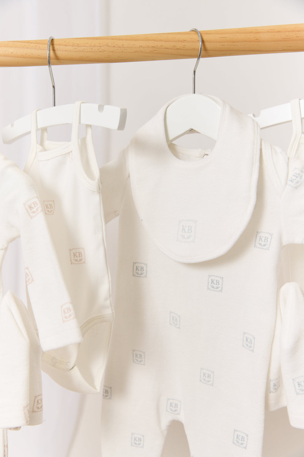 KB Logo Terry Bib - Blue