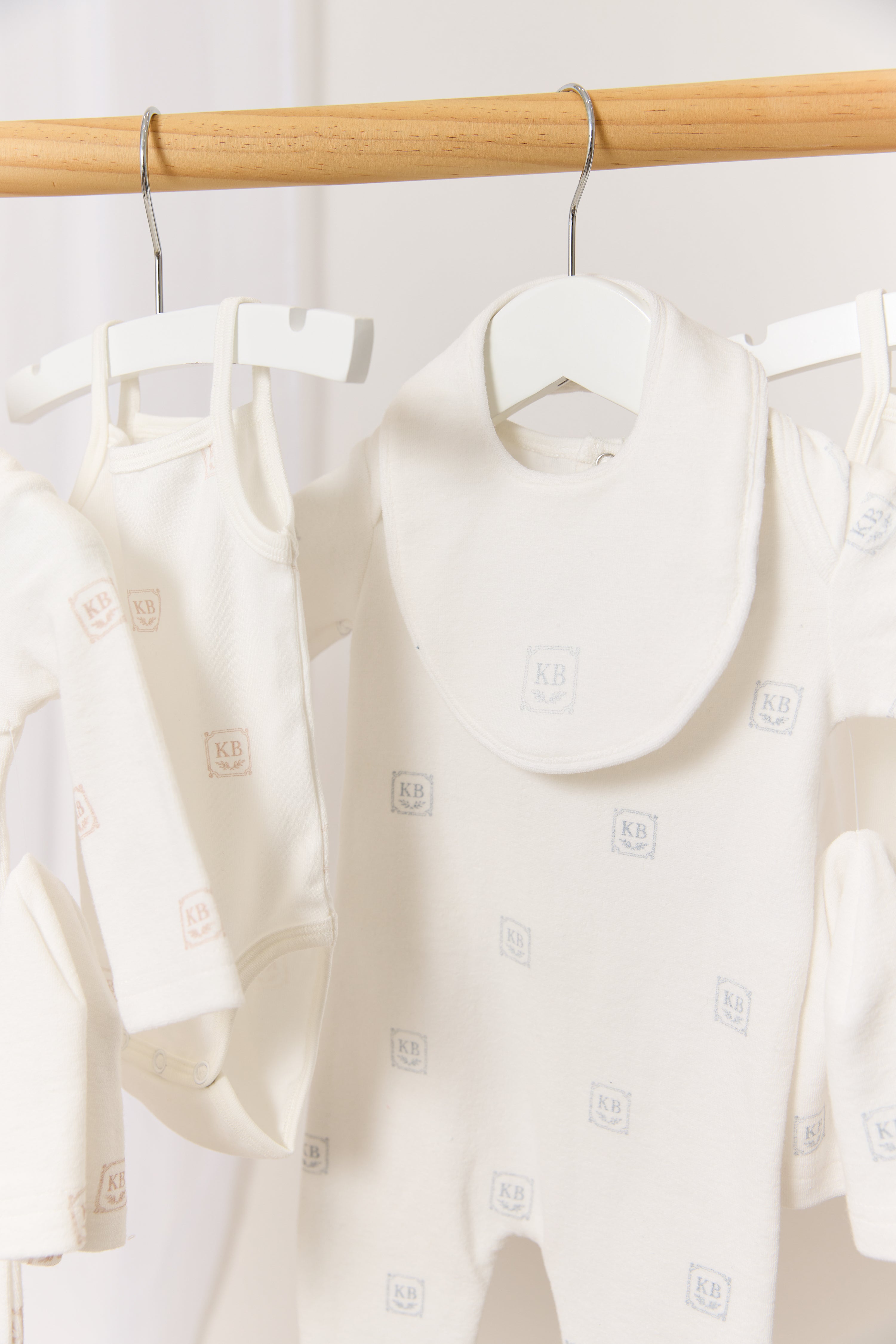 KB Logo Terry Bib - Blue