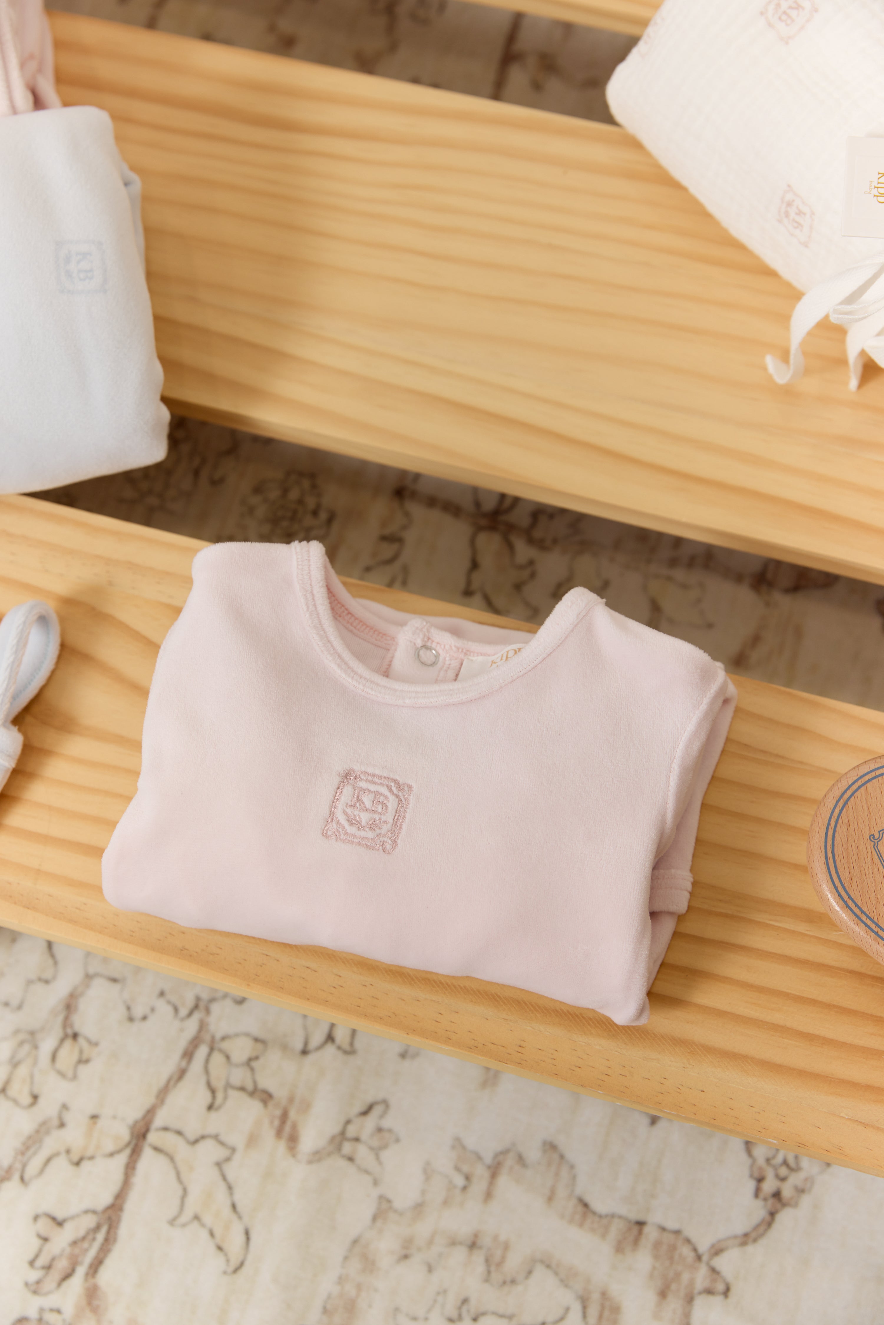 KB Logo Footie - Pink