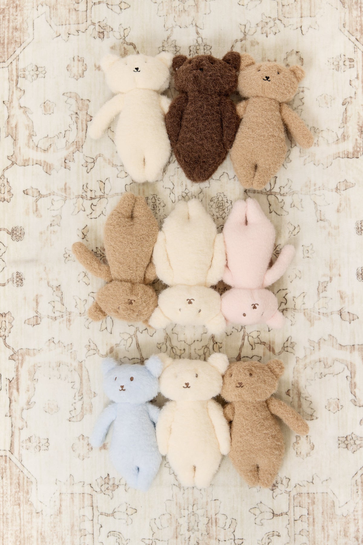 Mon Bebe Teddy Trio - Blue