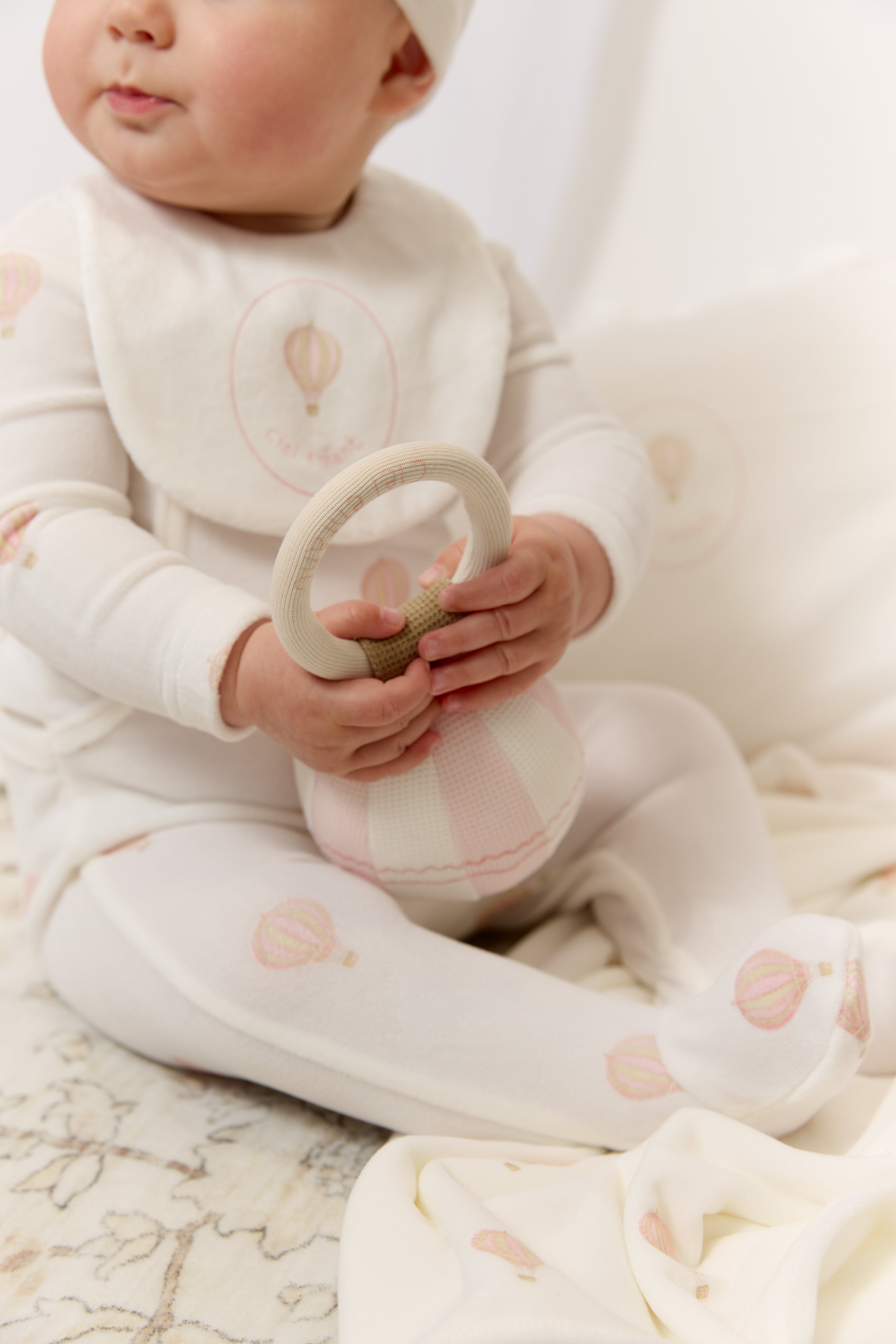 Ciel Enfant Wrap Footie - Pink