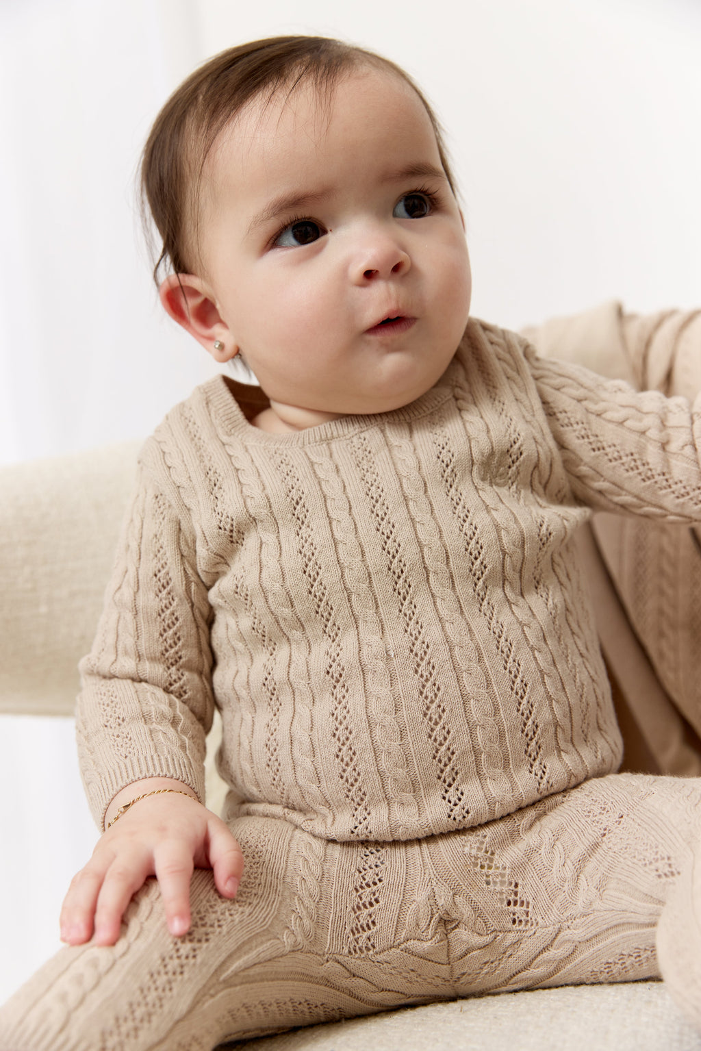 Elliot Cable Knit Set