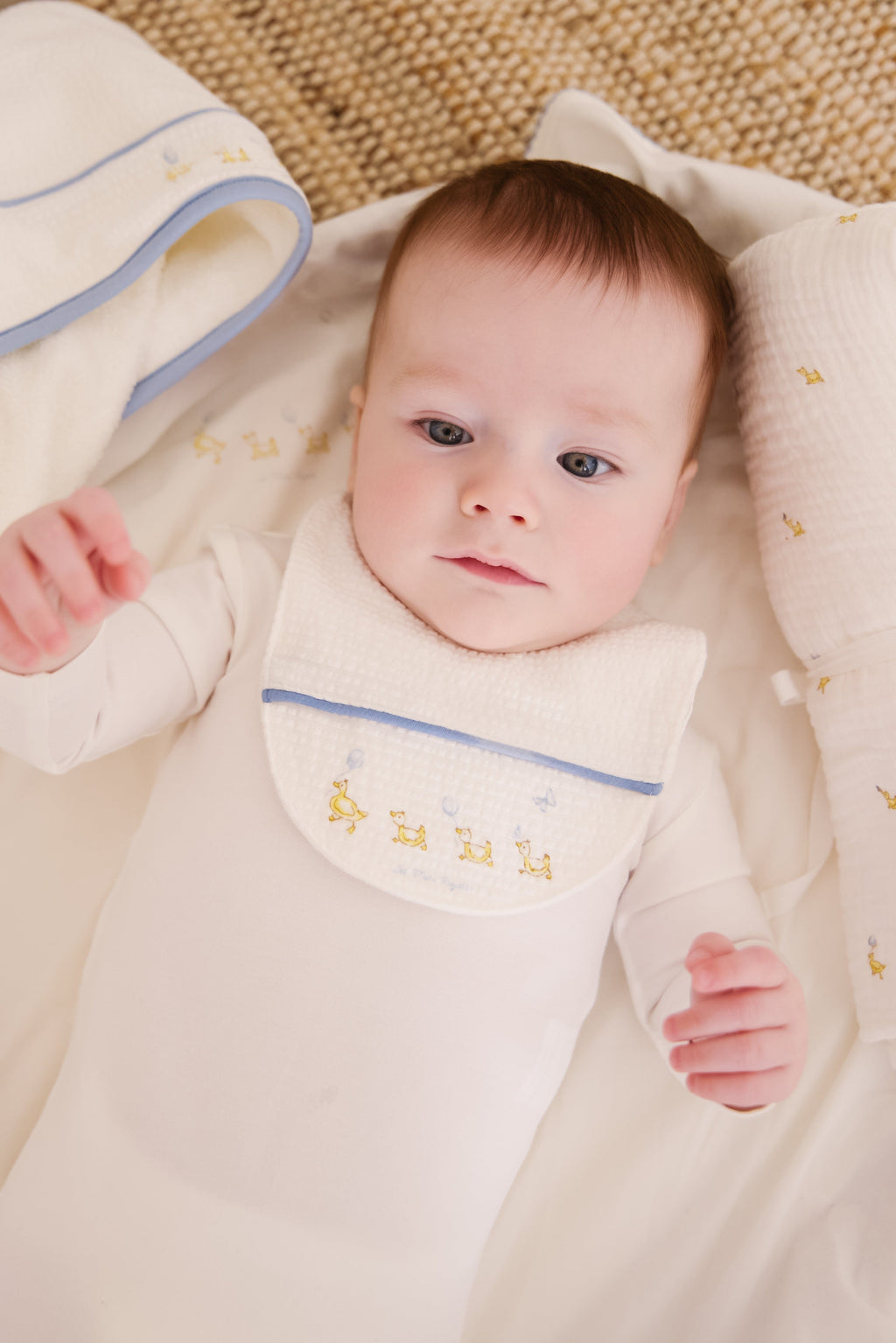 Mini Royals Bib - Blue