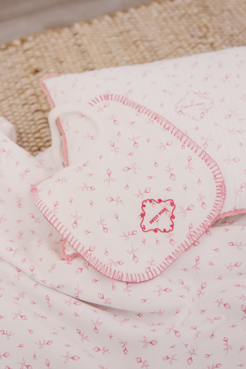 Petit Pois Bib - Pink