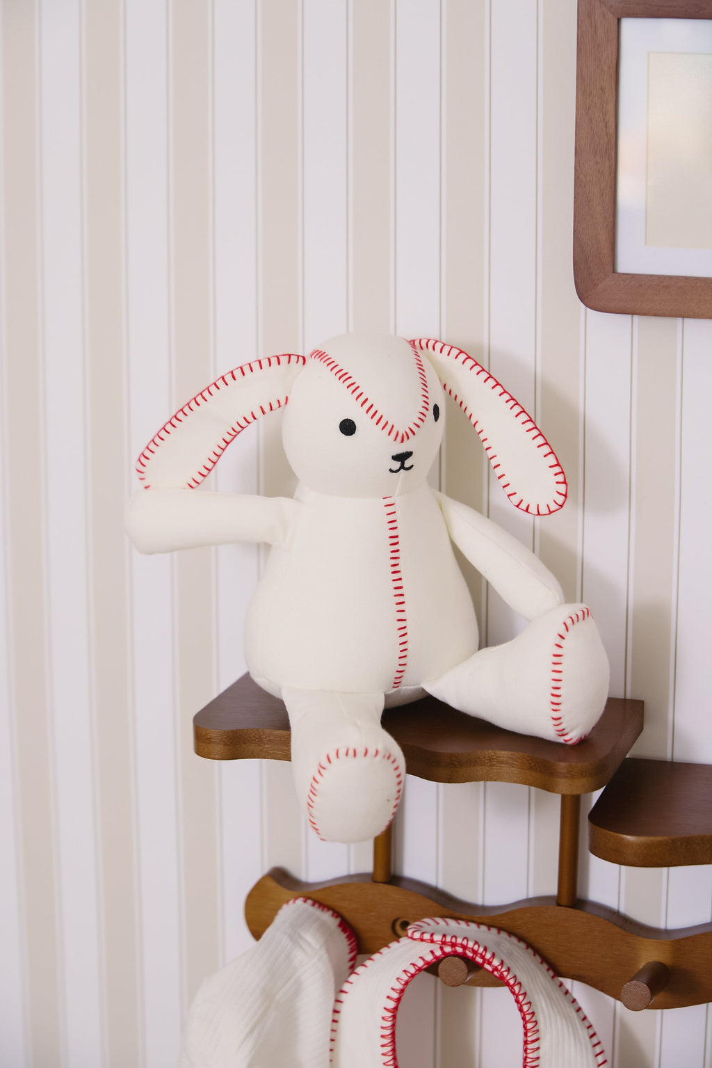 Toile Bunny in a Box - Red