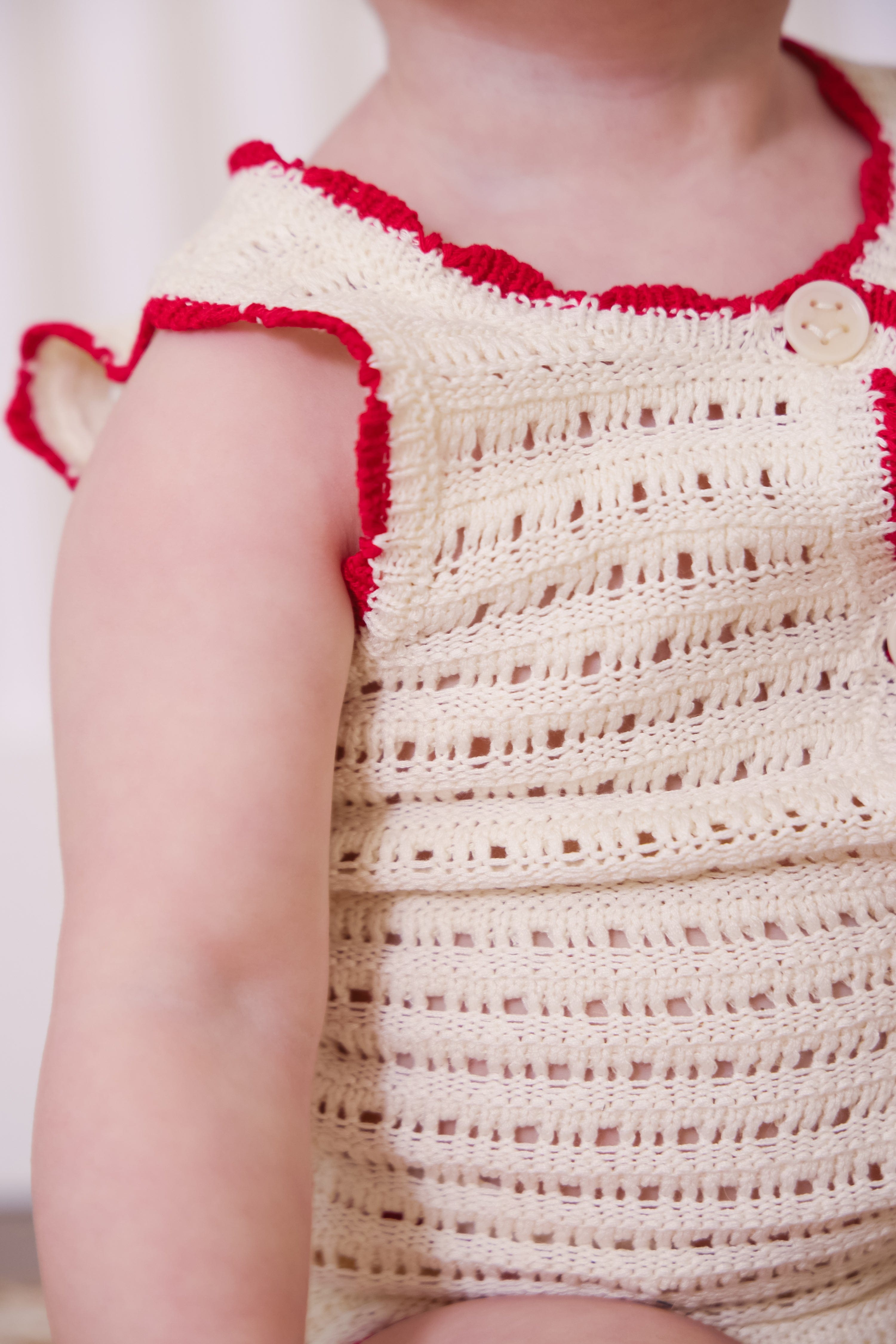 Chunky Knit Set - Red