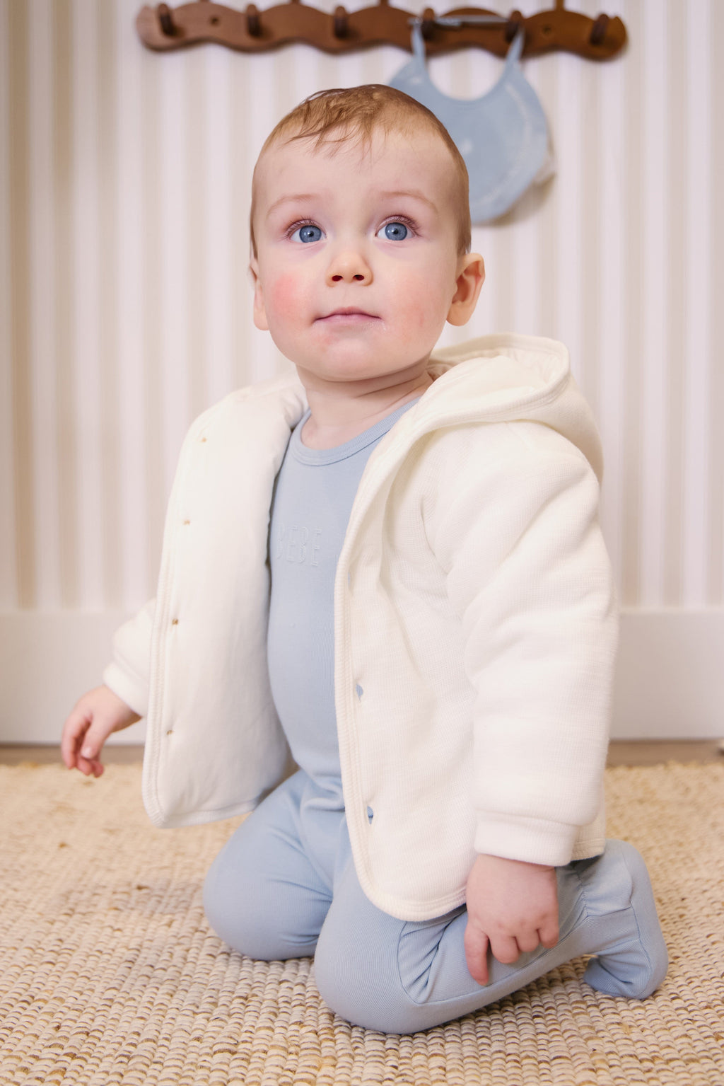 Knitted Jacket - White