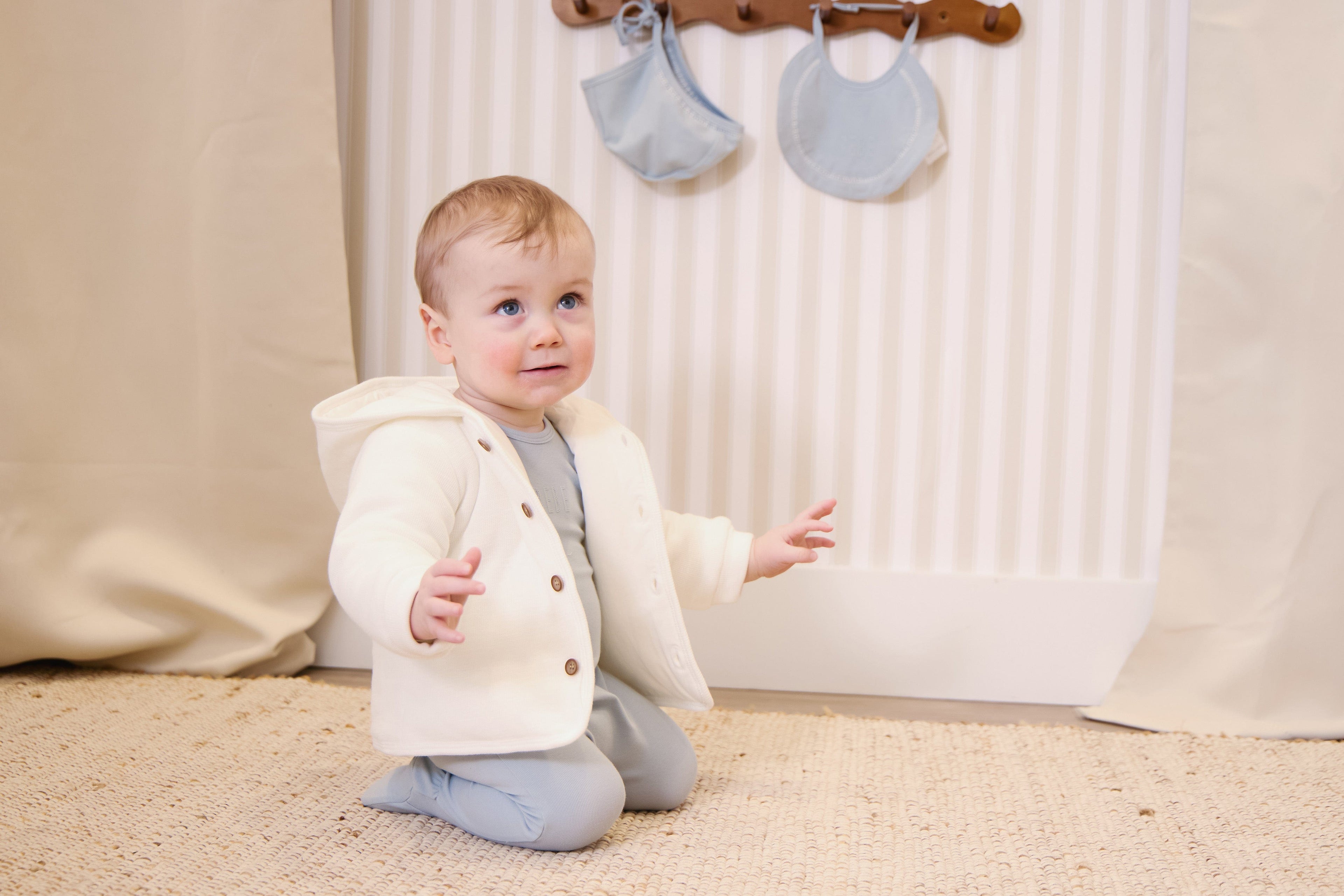 Knitted Jacket - White
