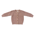 Girls Knit Cardigan in Light Pink