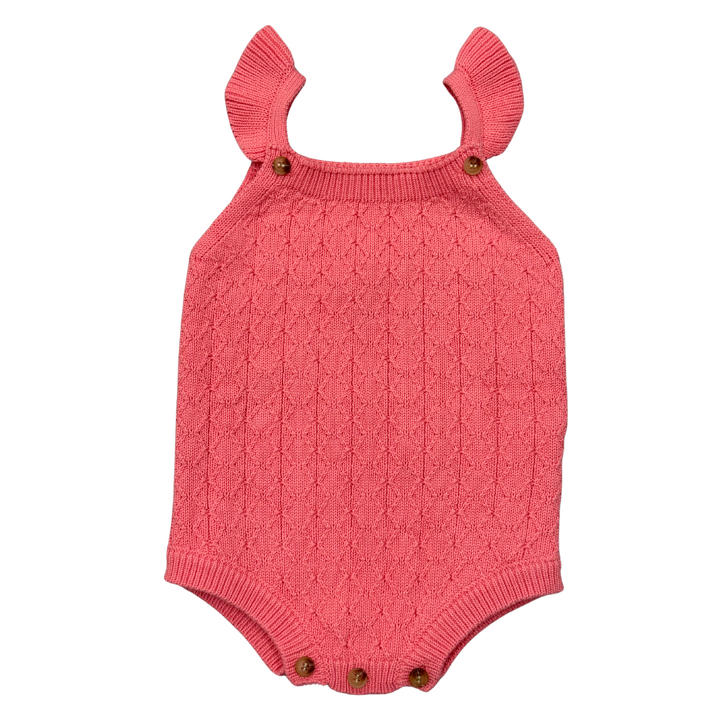 Baby Girl Knit Sweater Bodysuit